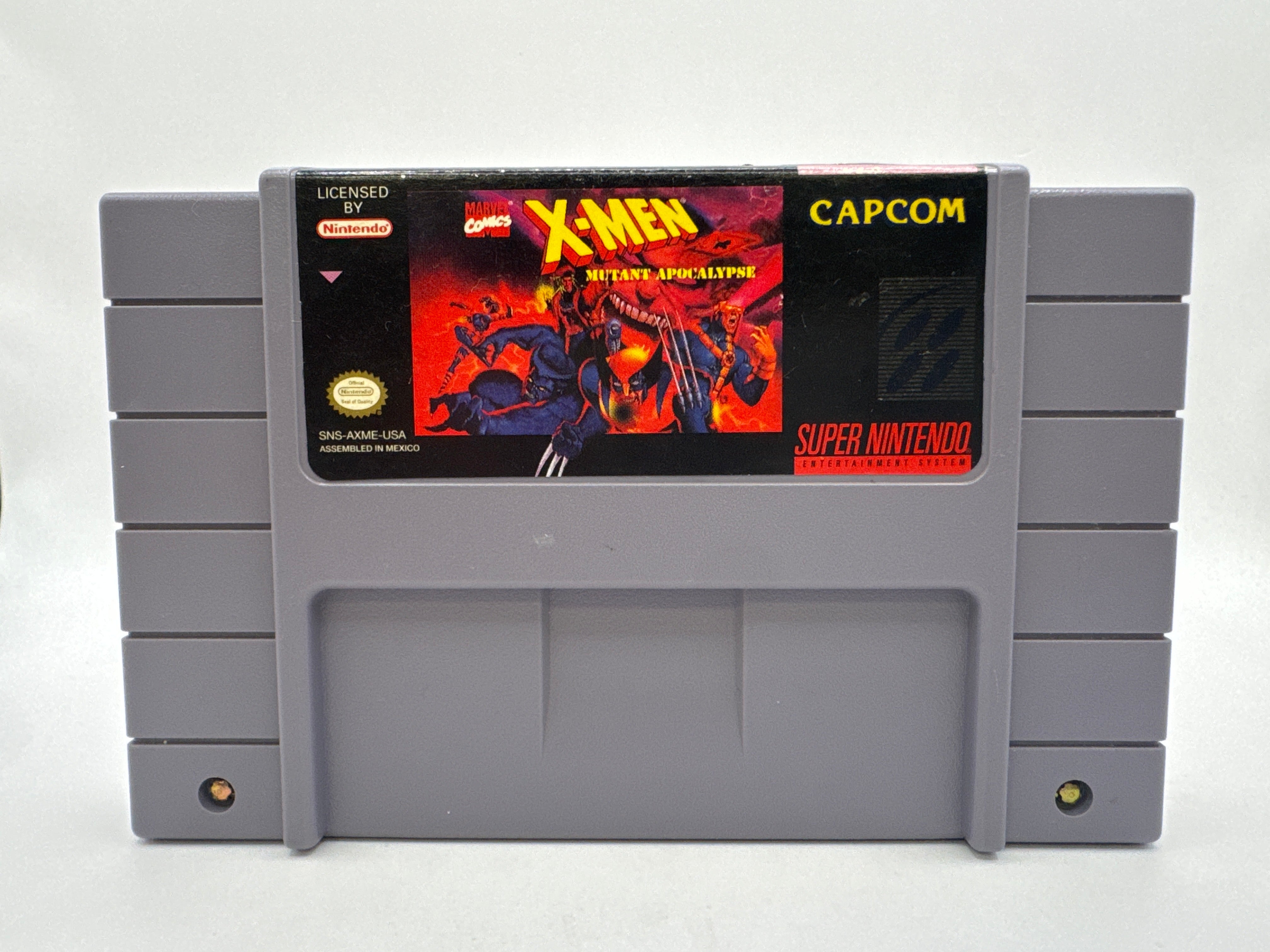 X-Men Mutant Apocalypse CL01 (Cart Only) Super Nintendo