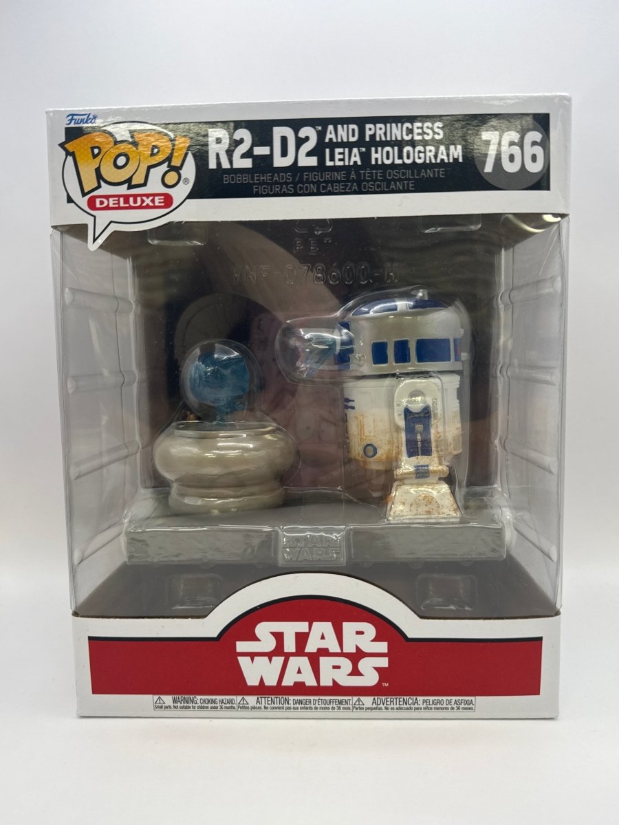 Star Wars: R2-D2 And Princess Leia Hologram #766 Funko Pop