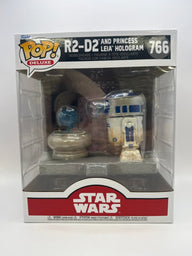 Star Wars: R2-D2 And Princess Leia Hologram #766 Funko Pop