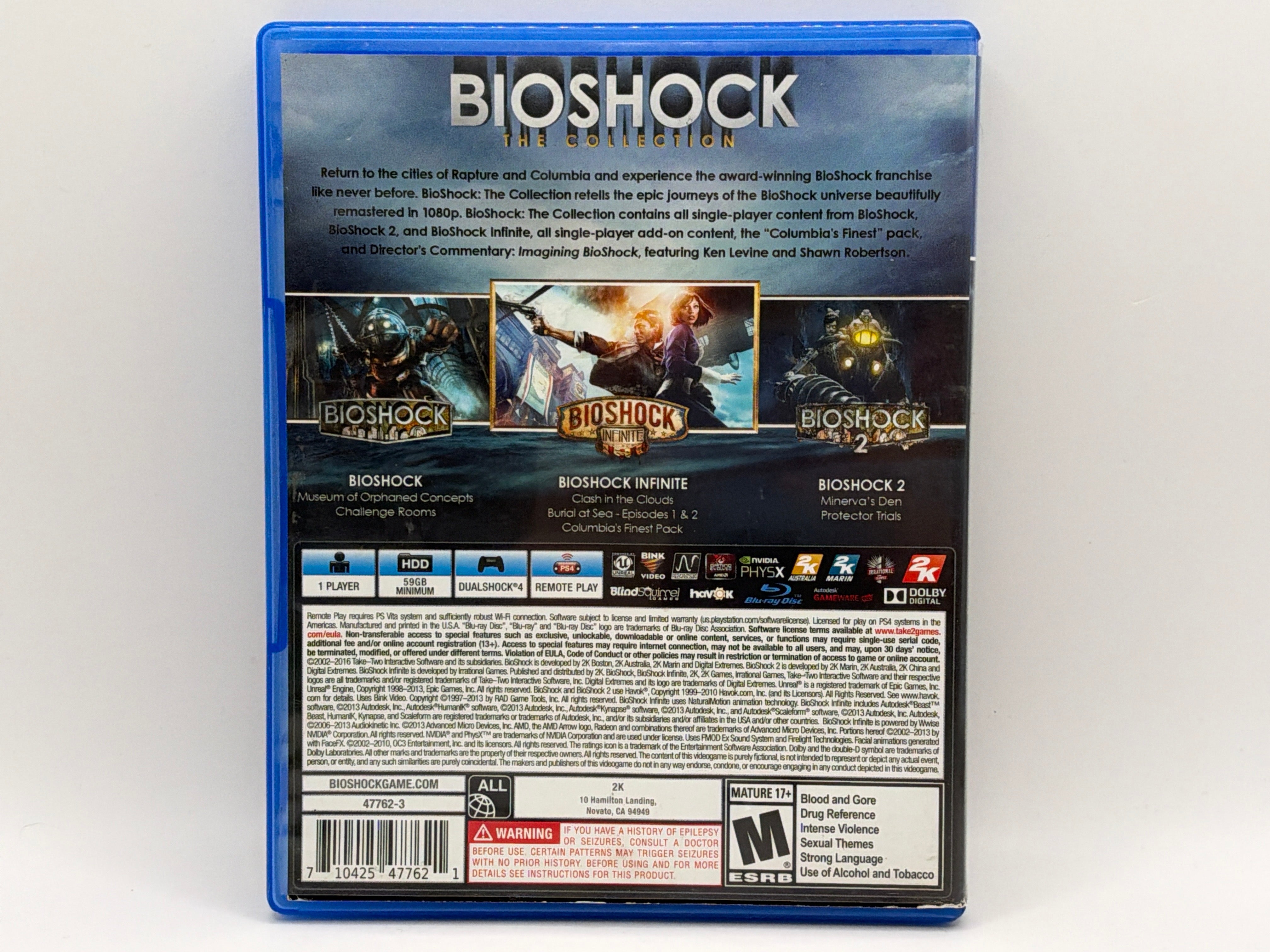 BioShock The Collection CL01 (CIB) PlayStation 4
