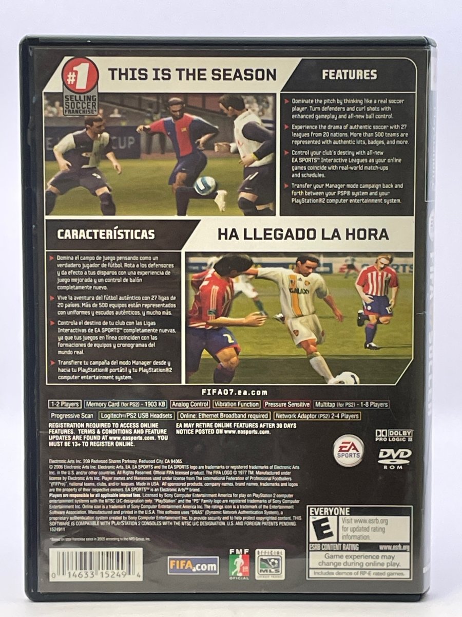 FIFA 07 CL01 (CIB) PlayStation 2