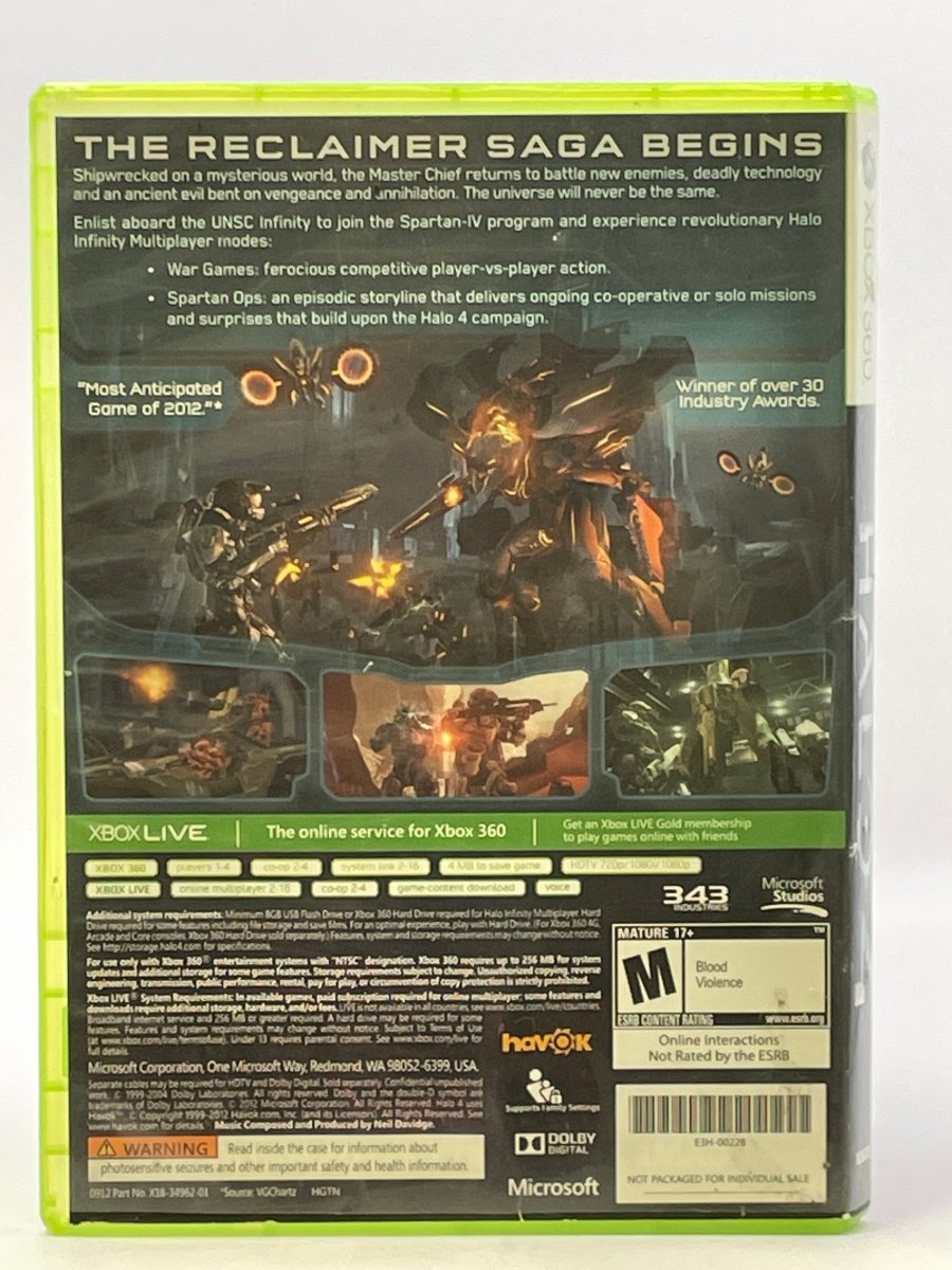 Halo 4 CL03 (CIB) Xbox 360