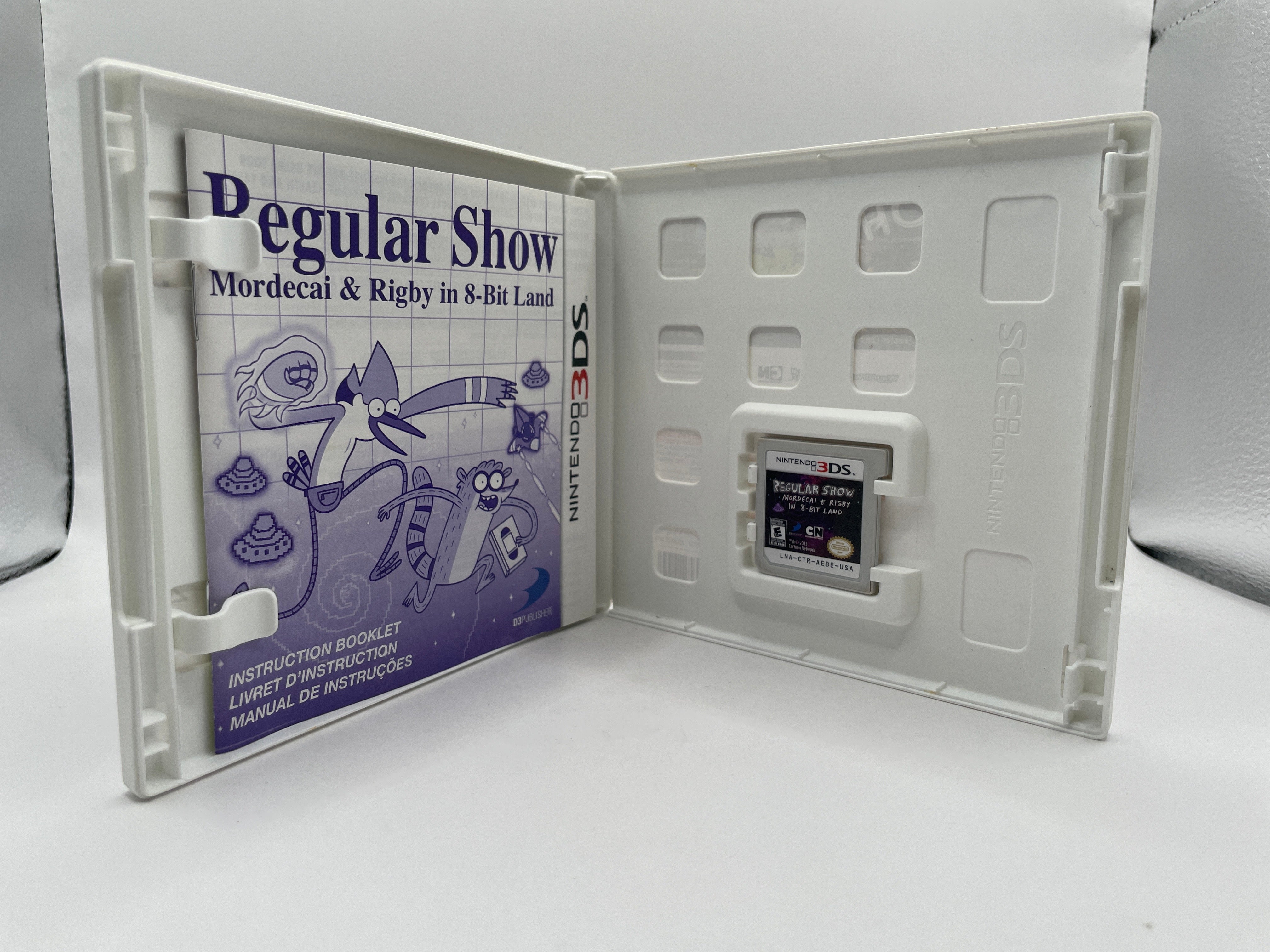 Regular Show: Mordecai & Rigby in 8-Bit Land CL01 (CIB) Nintendo 3DS