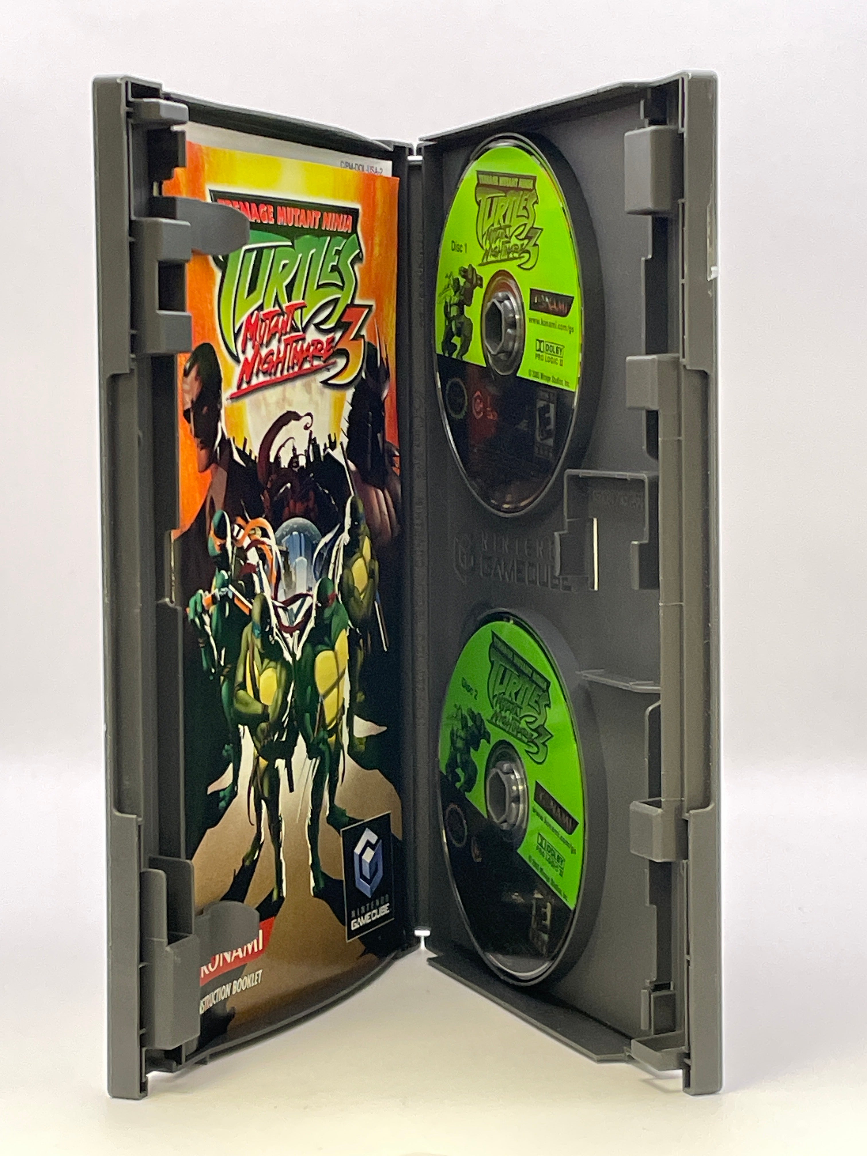 Teenage Mutant Ninja Turtles 3 Mutant Nightmare CL01 (CIB) Gamecube
