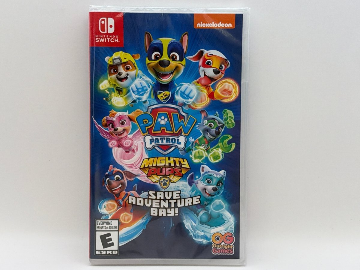 Paw Patrol: Mighty Pups Save Adventure Bay CL01 (NEW) Nintendo Switch