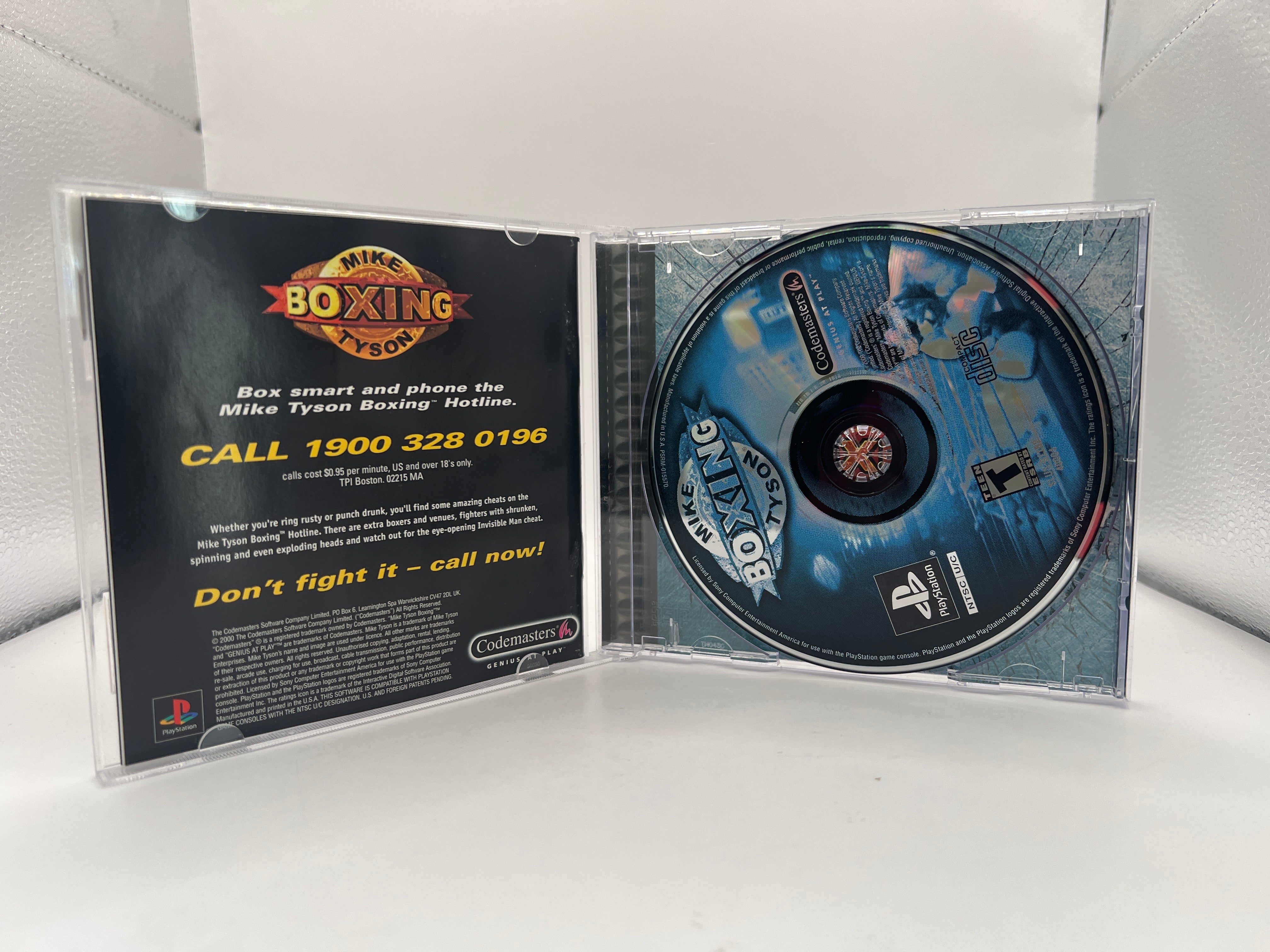 Mike Tyson Boxing CL01 (CIB) Playstation One