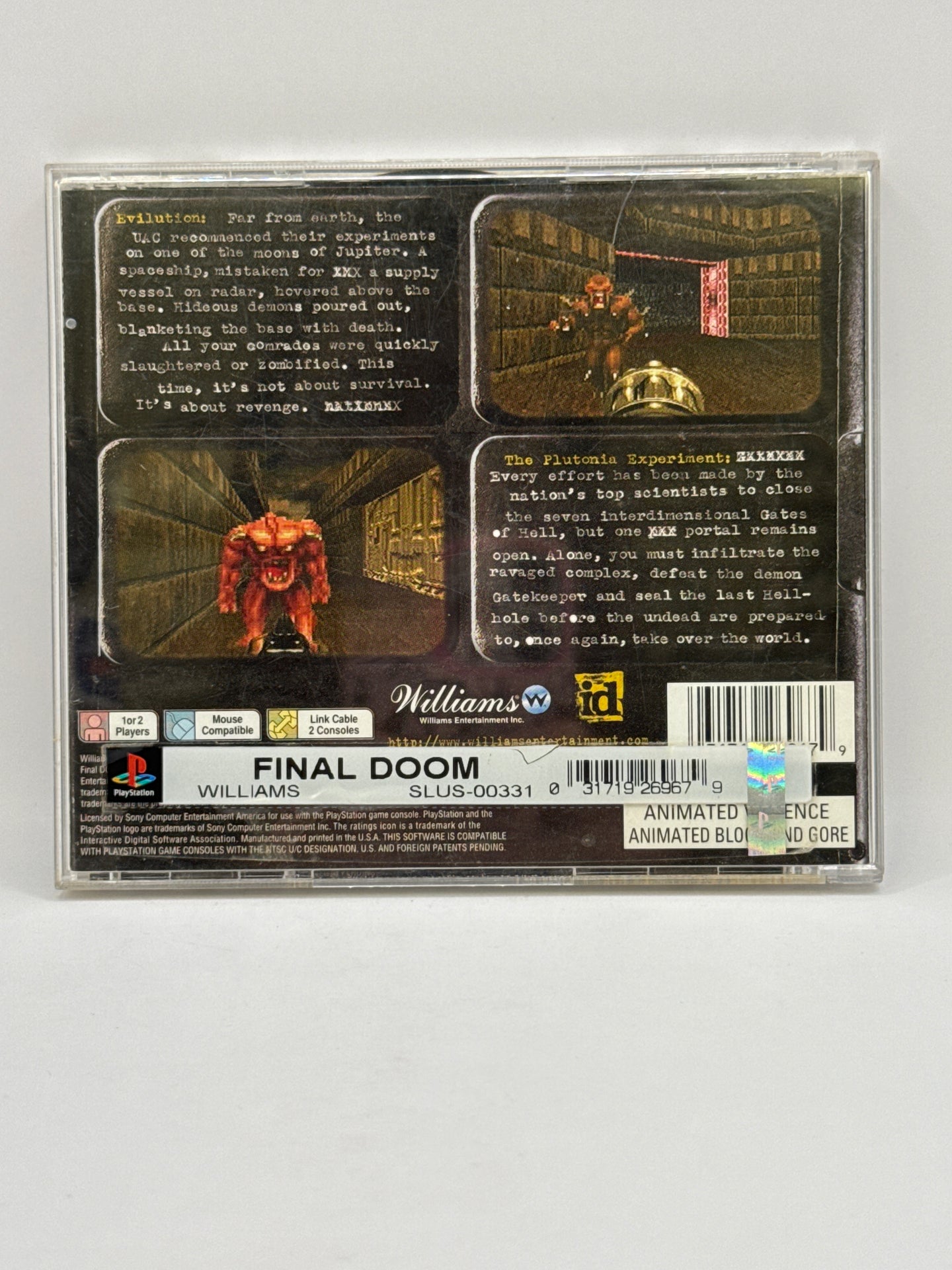 Final Doom CL01 (CIB) PlayStation One