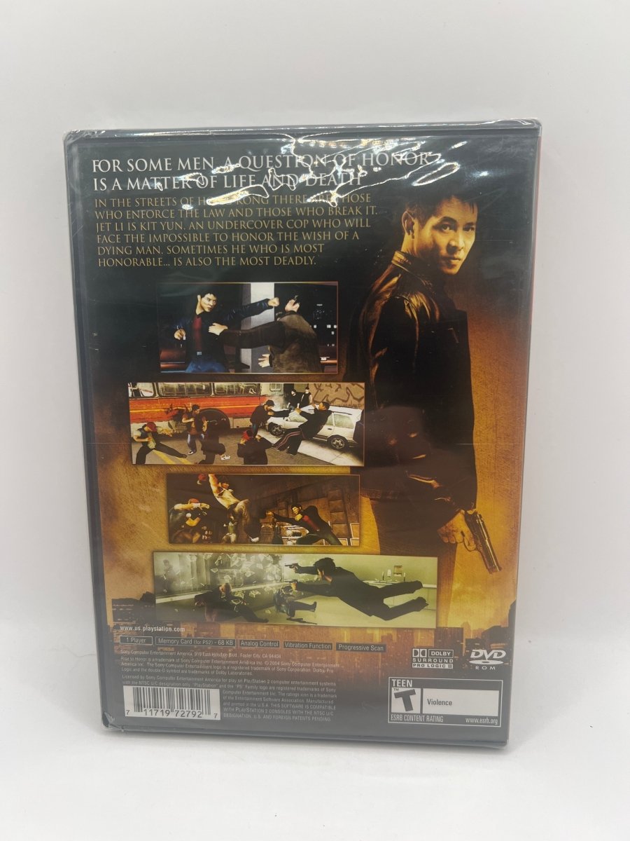 Rise to Honor [Greatest Hits] CL01 (NEW) PlayStation 2