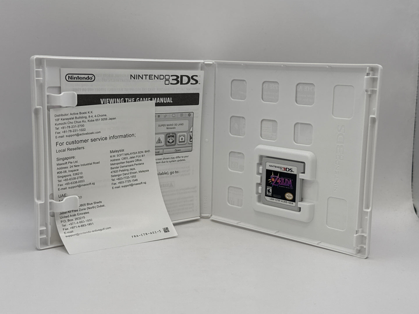 Zelda Majora's Mask 3D CL01 (CIB) Nintendo 3DS