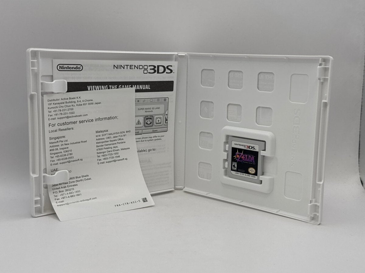 Zelda Majora's Mask 3D CL01 (CIB) Nintendo 3DS