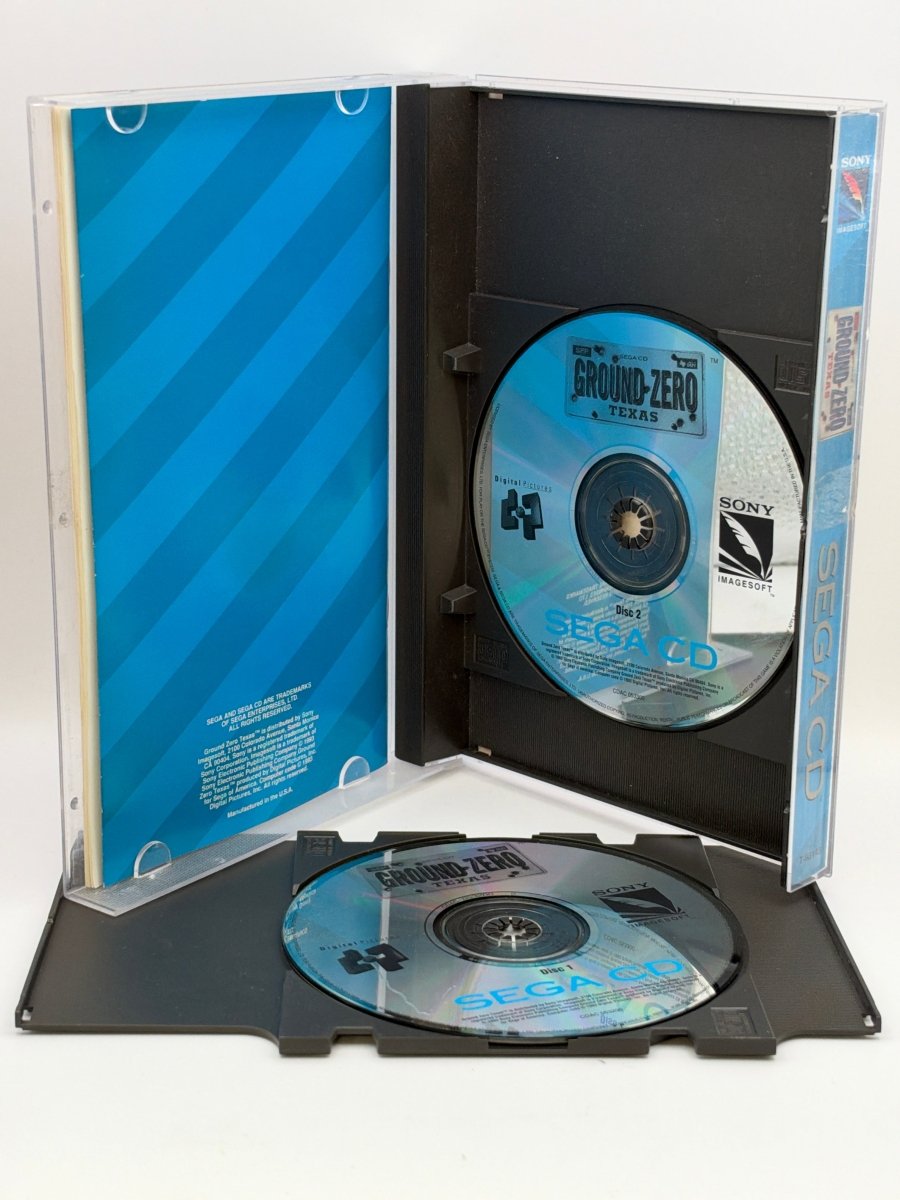 Ground Zero Texas CL01 (CIB) Sega CD