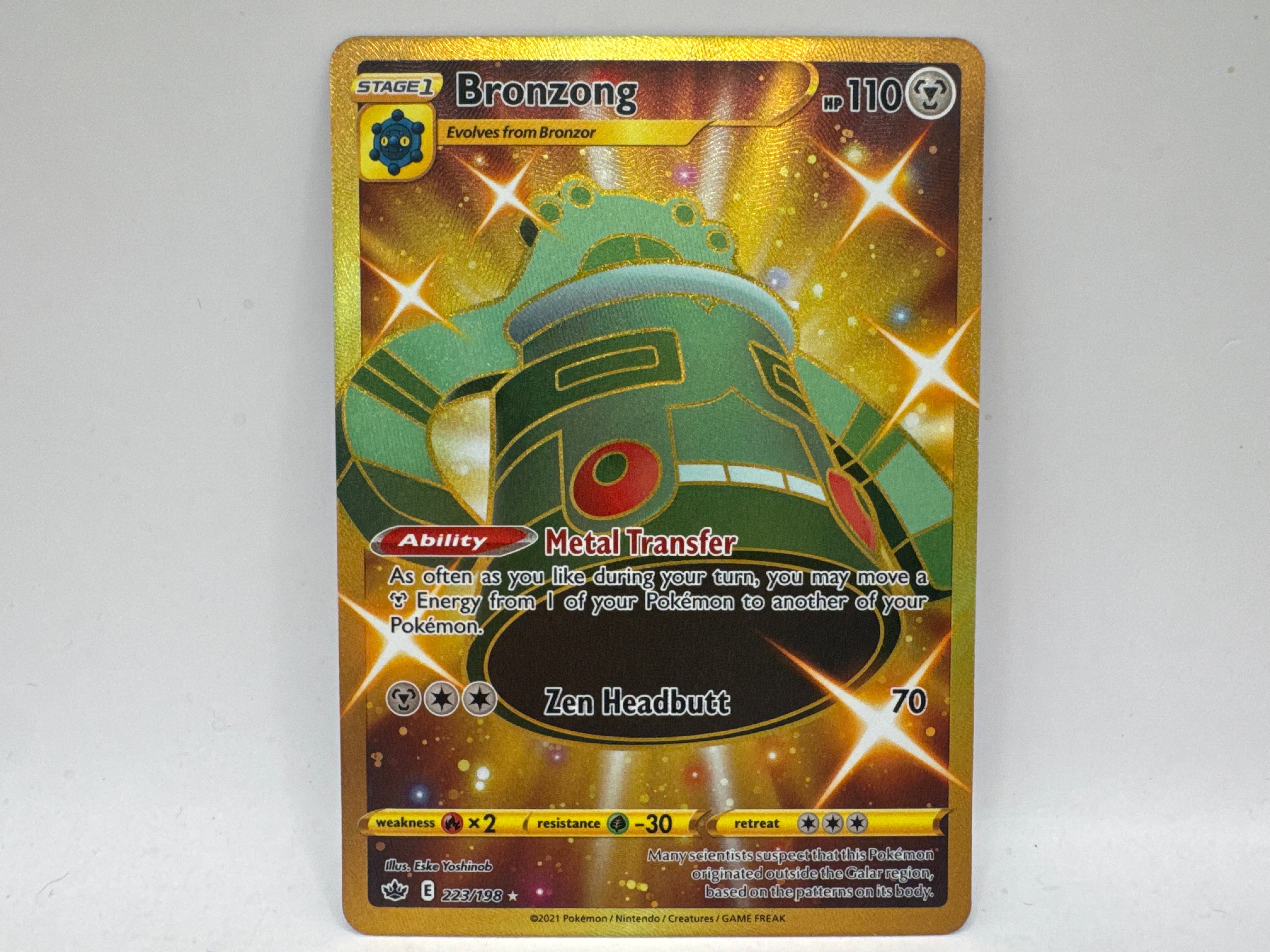 Bronzong 223/198 (NM) CL01 Pokemon