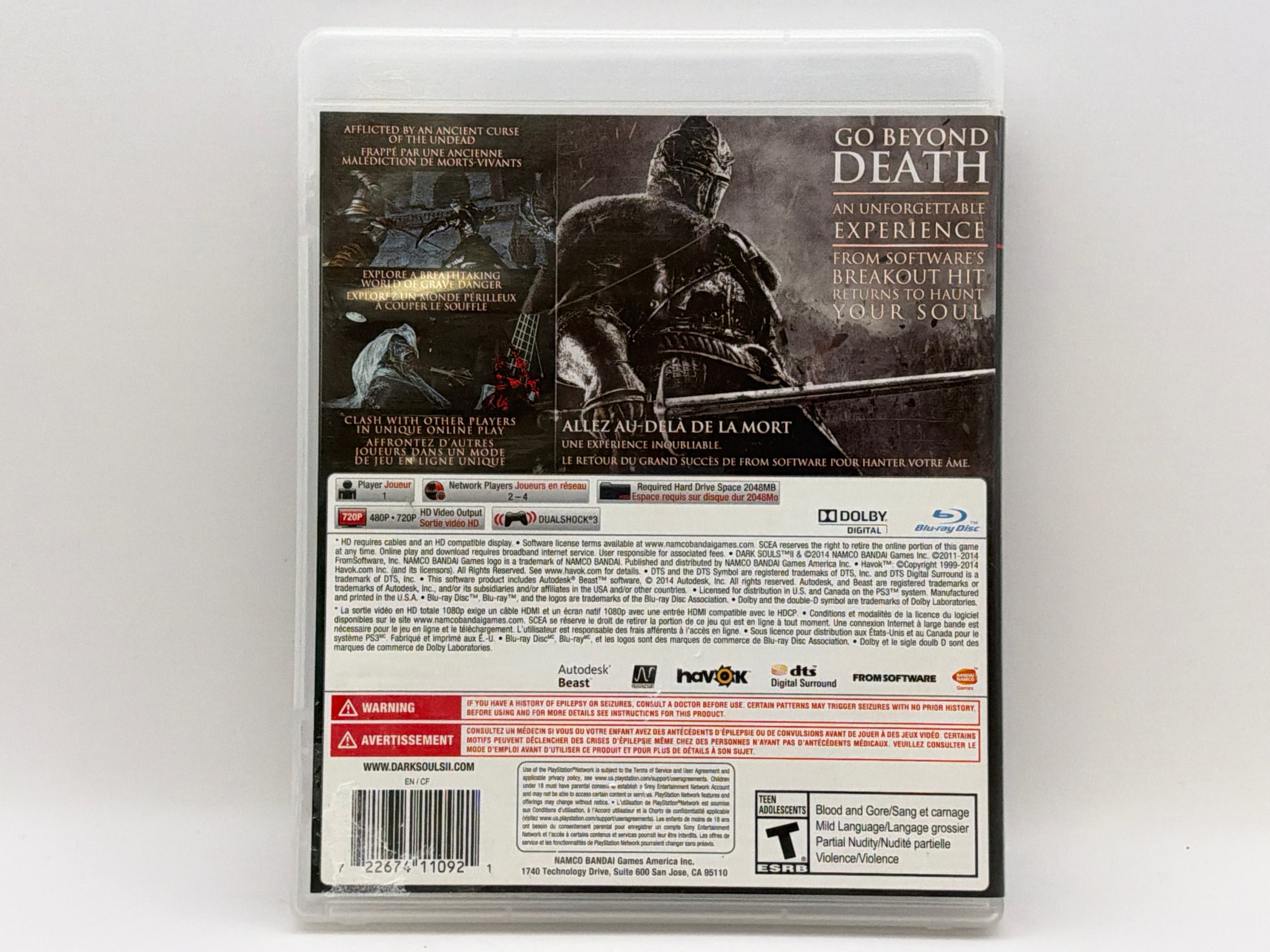 Dark Souls II CL01 (CIB) Playstation 3