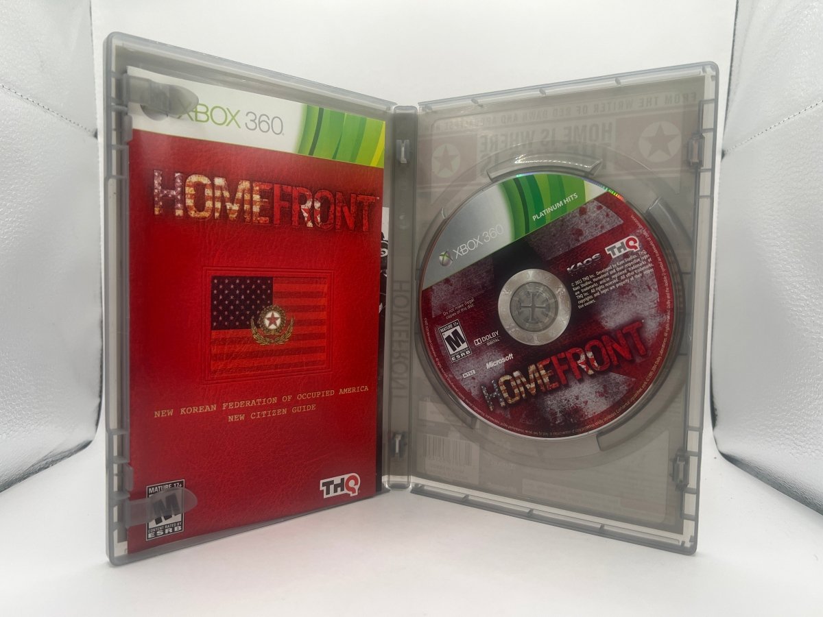 Homefront [Platinum Hits] CL01 (CIB) Xbox 360