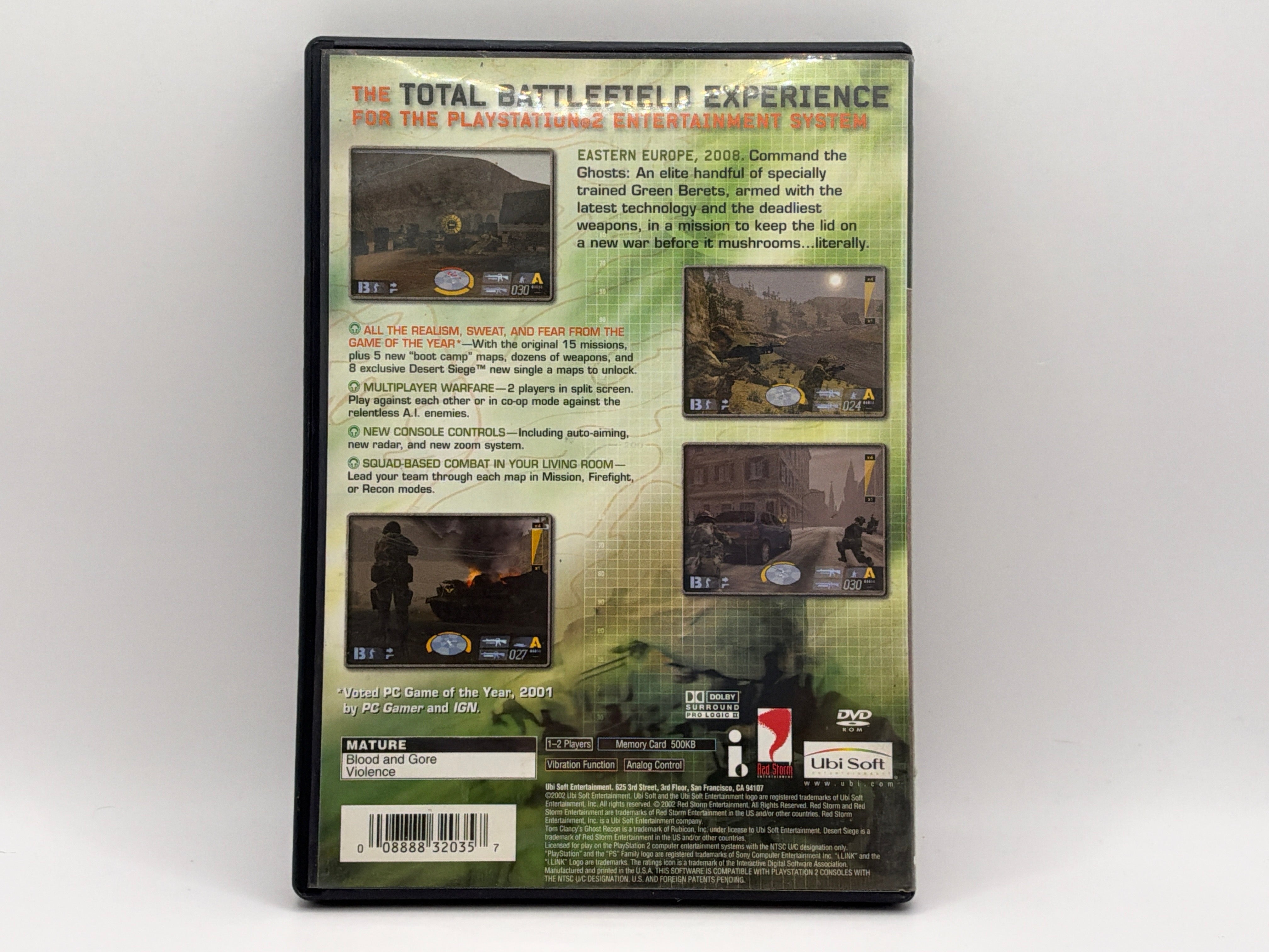 Ghost Recon CL05 (CIB) PlayStation 2