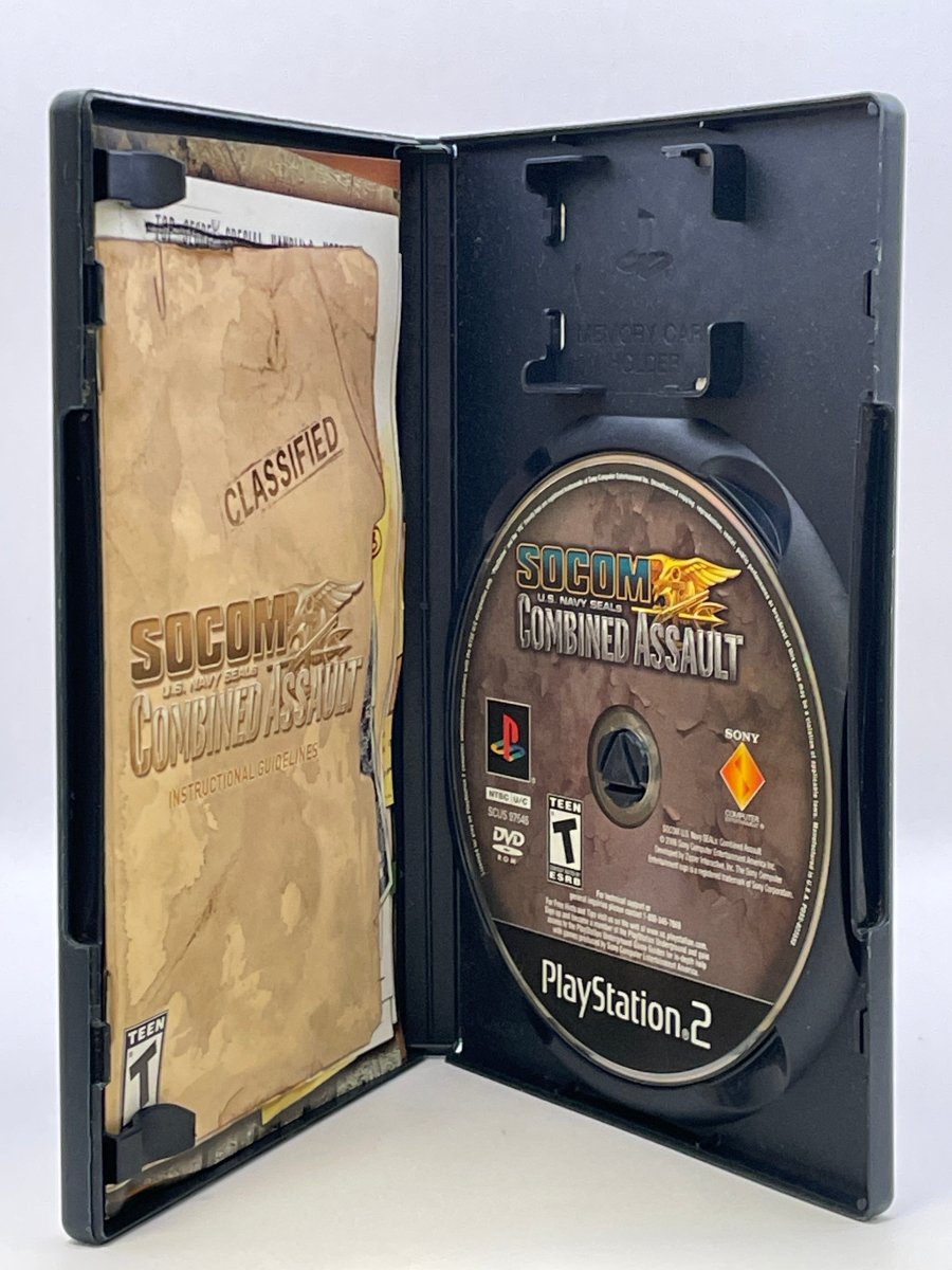 SOCOM US Navy Seals Combined Assault CL02 (CIB) PlayStation 2