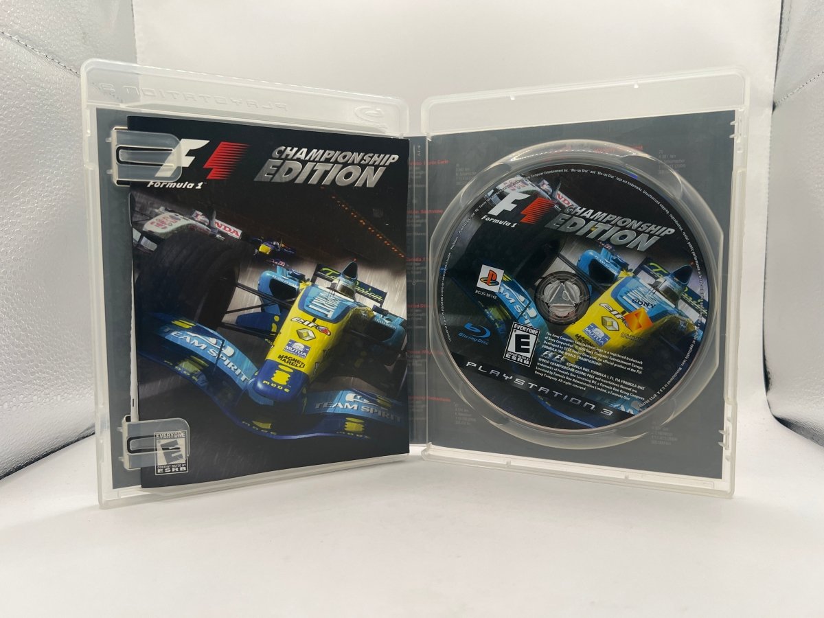 F1 Championship Edition CL01 (CIB) Playstation 3