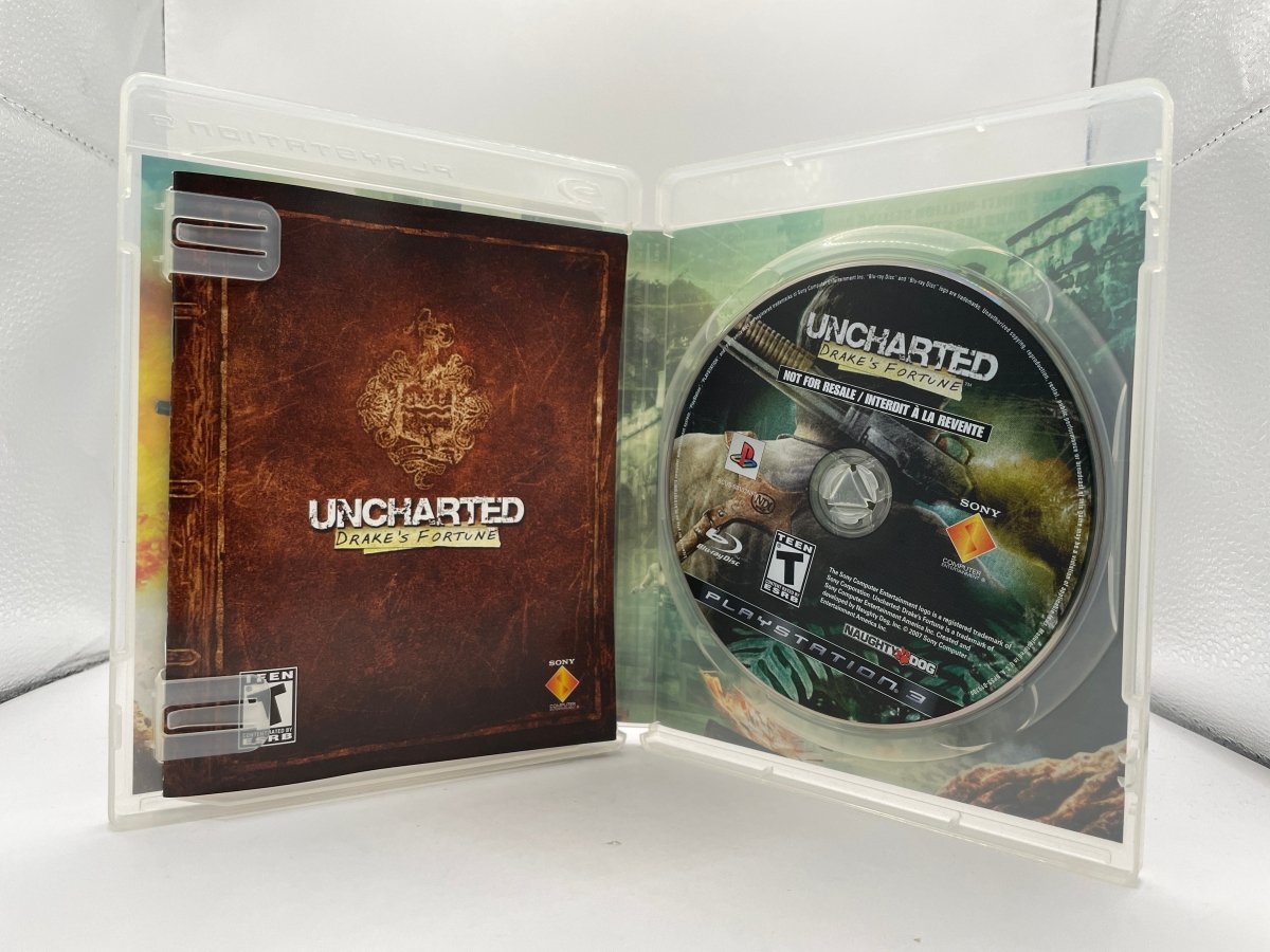 Uncharted Drake's Fortune CL01 (CIB) Playstation 3