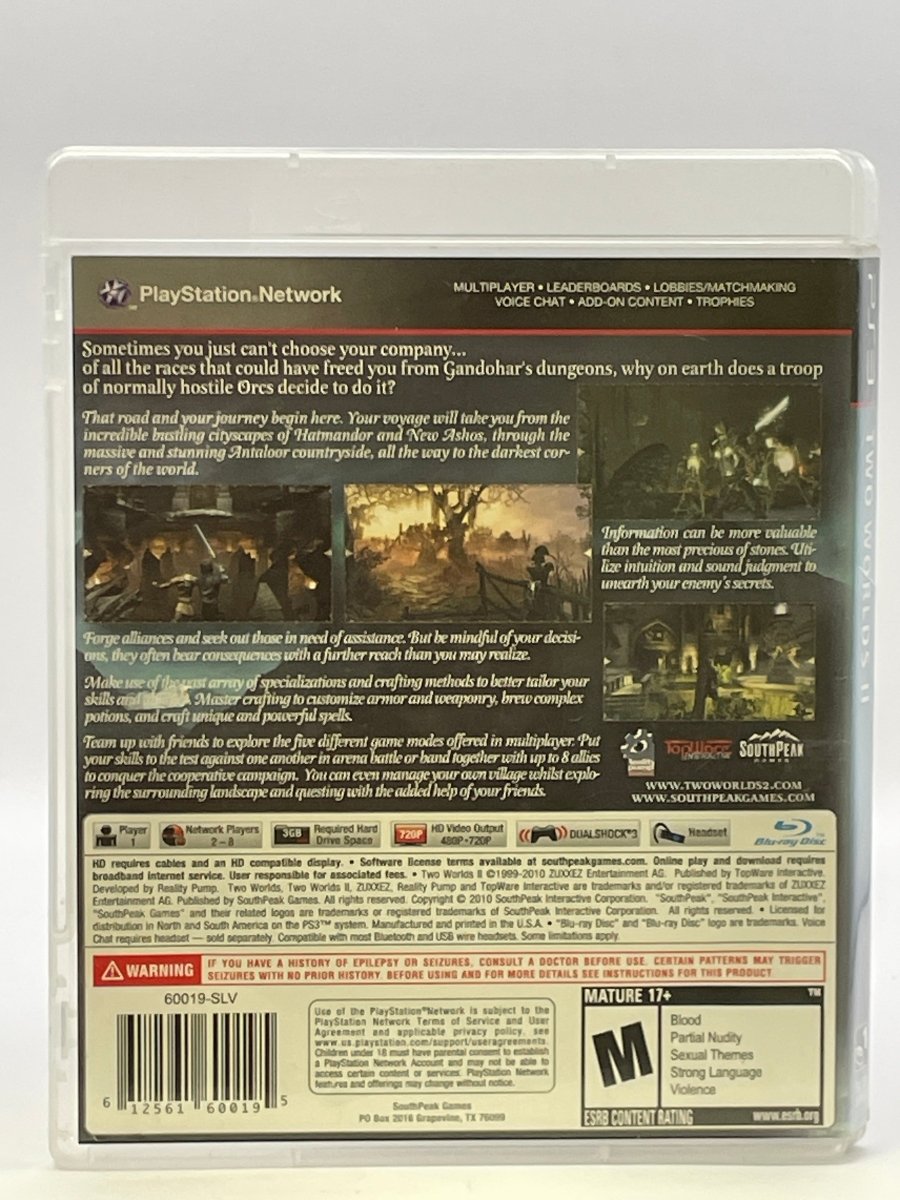 Two Worlds II CL01 (CIB) Playstation 3