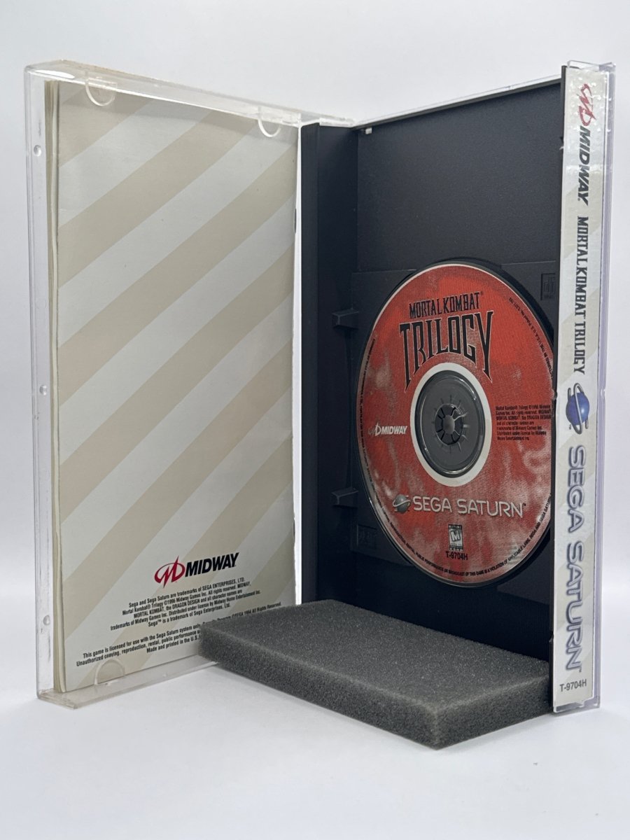 Mortal Kombat Trilogy CL01 (CIB) Sega Saturn