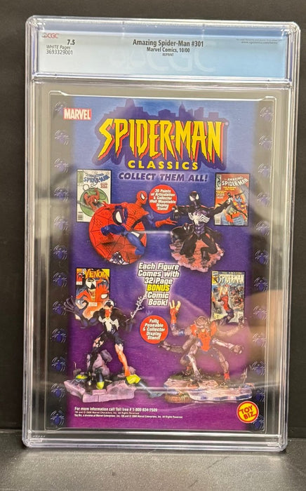 Amazing Spider-Man #301 Reprint - CGC 7.5  - Comic