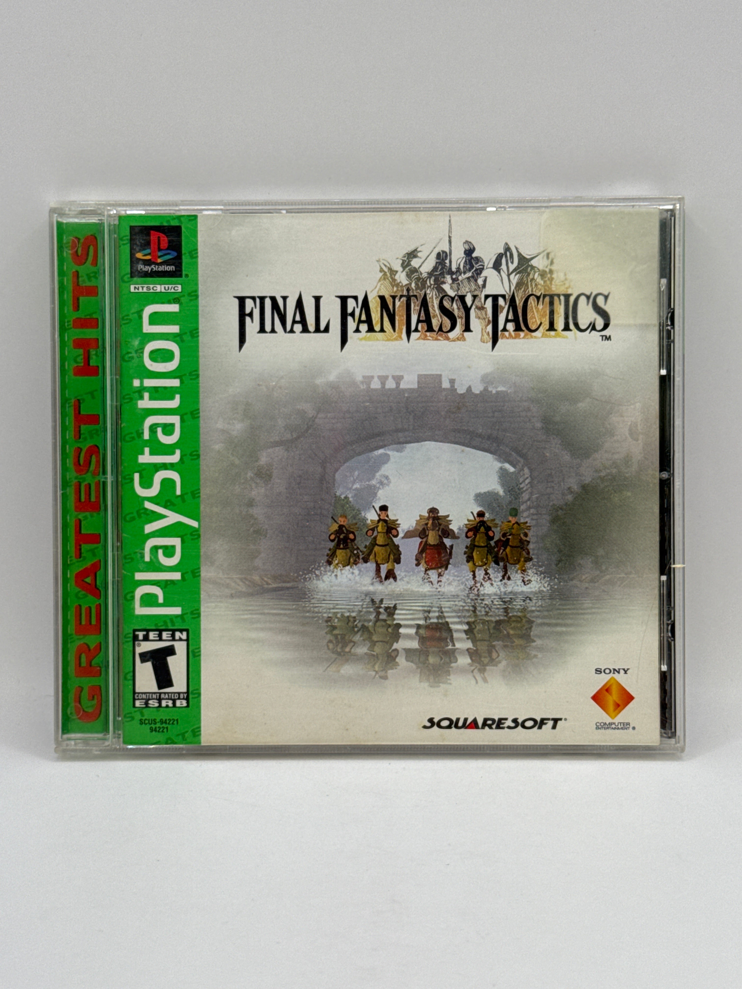 Final Fantasy Tactics Greatest Hits CL01 (CIB) PlayStation One