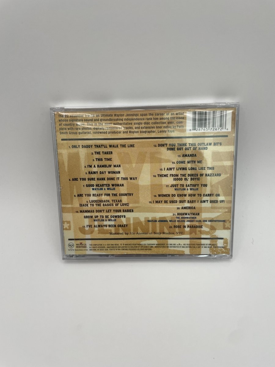 Waylon Jennings - Ultimate Waylon Jennings (2004) (NEW) CD