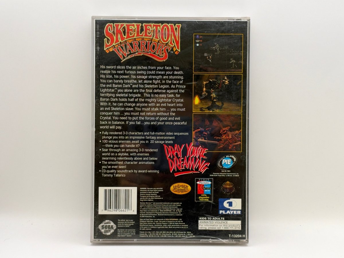 Skeleton Warriors CL01 (CIB) Sega Saturn