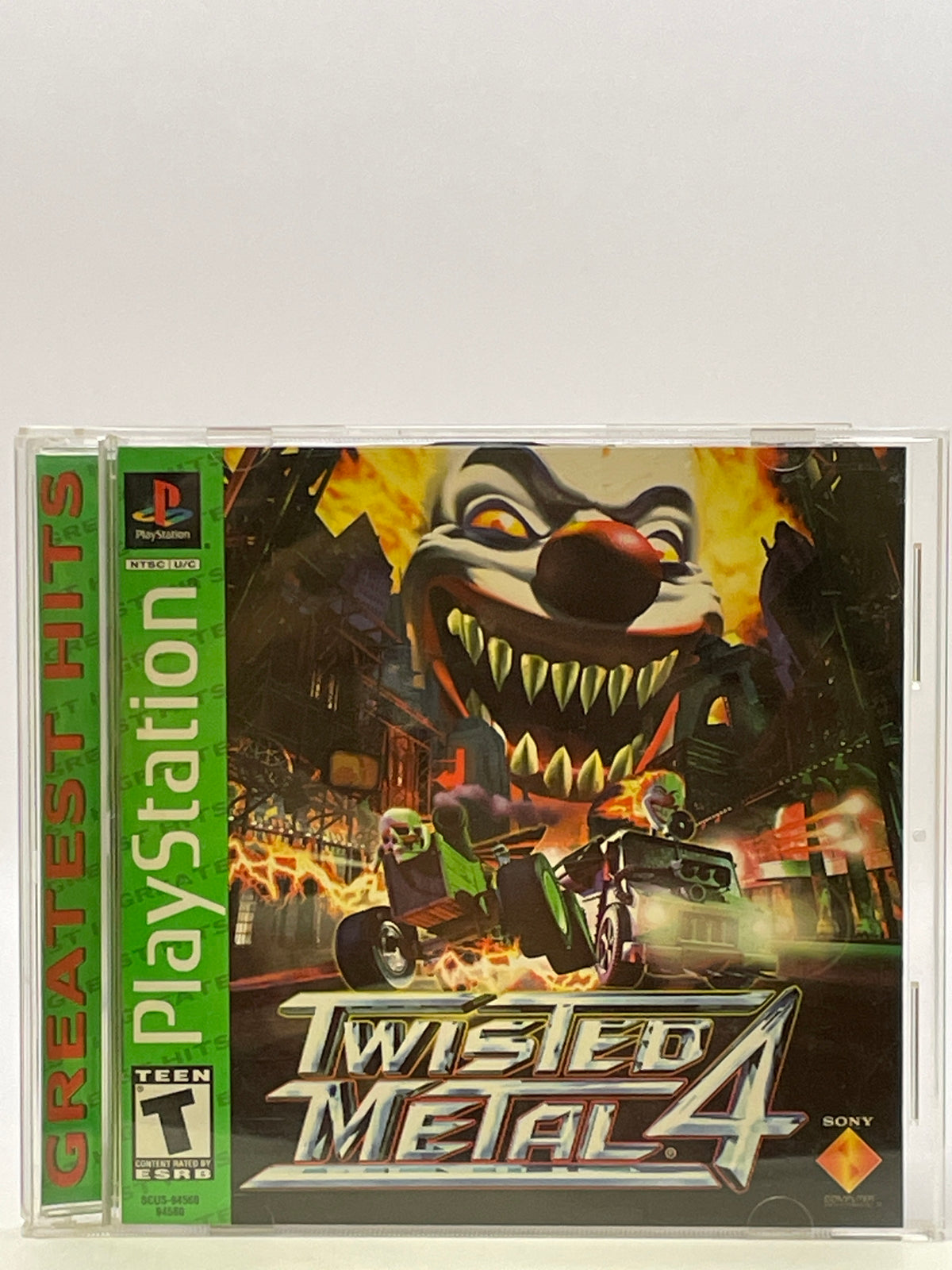 Twisted Metal 4 [Greatest Hits] CL01 (CIB) Playstation One