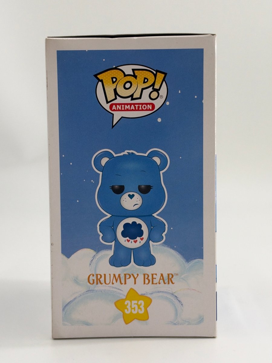 CareBears: Grumpy Bear [Flocked] - BoxLunch Exclusive #353  Funko Pop