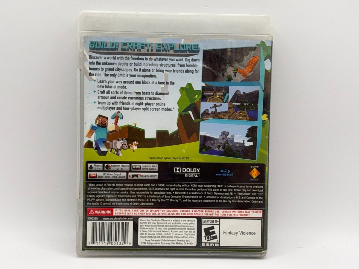 Minecraft CL03 (CIB) Playstation 3