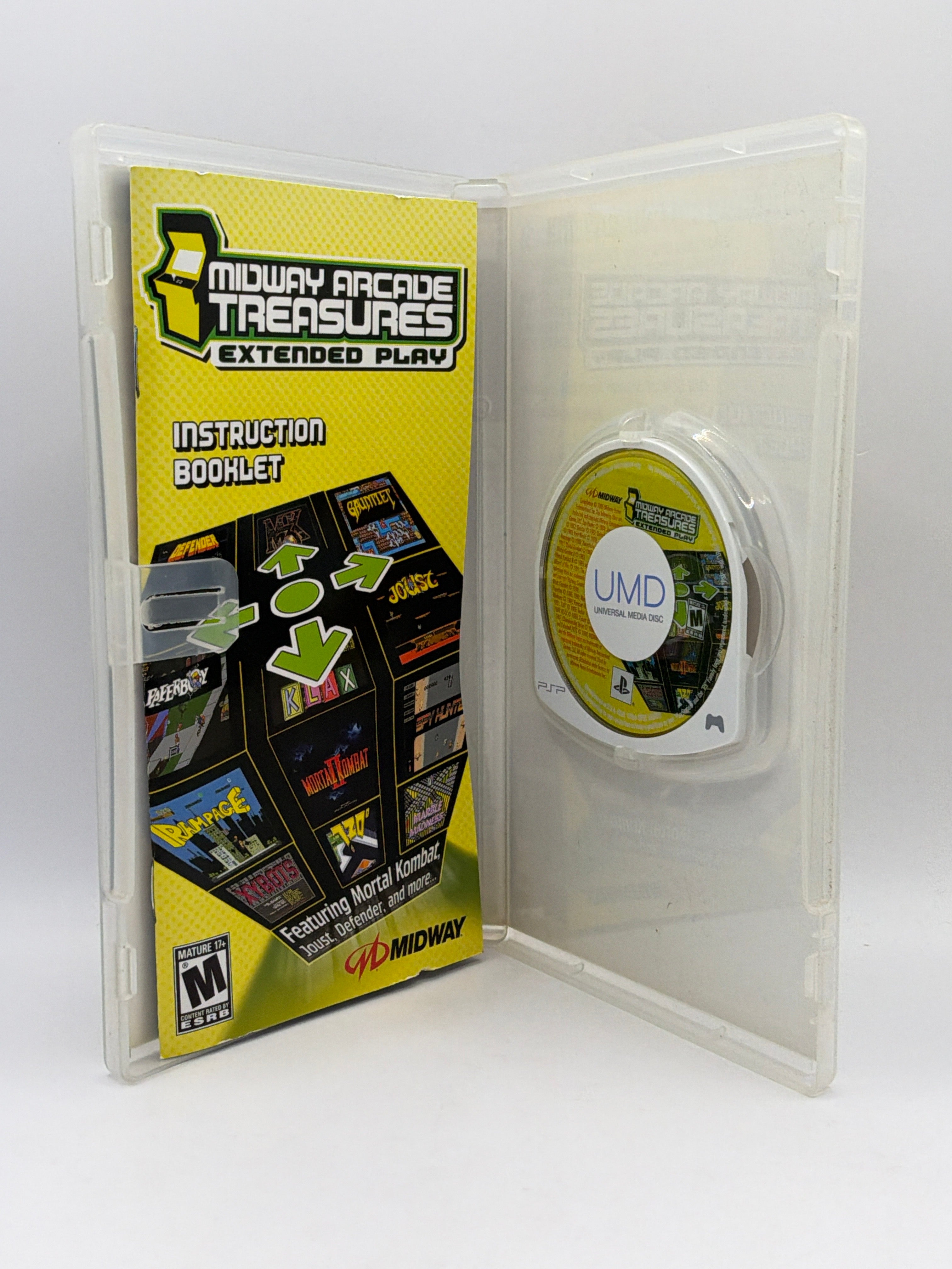 Midway Arcade Treasures Extended Play CL01 (CIB) PSP