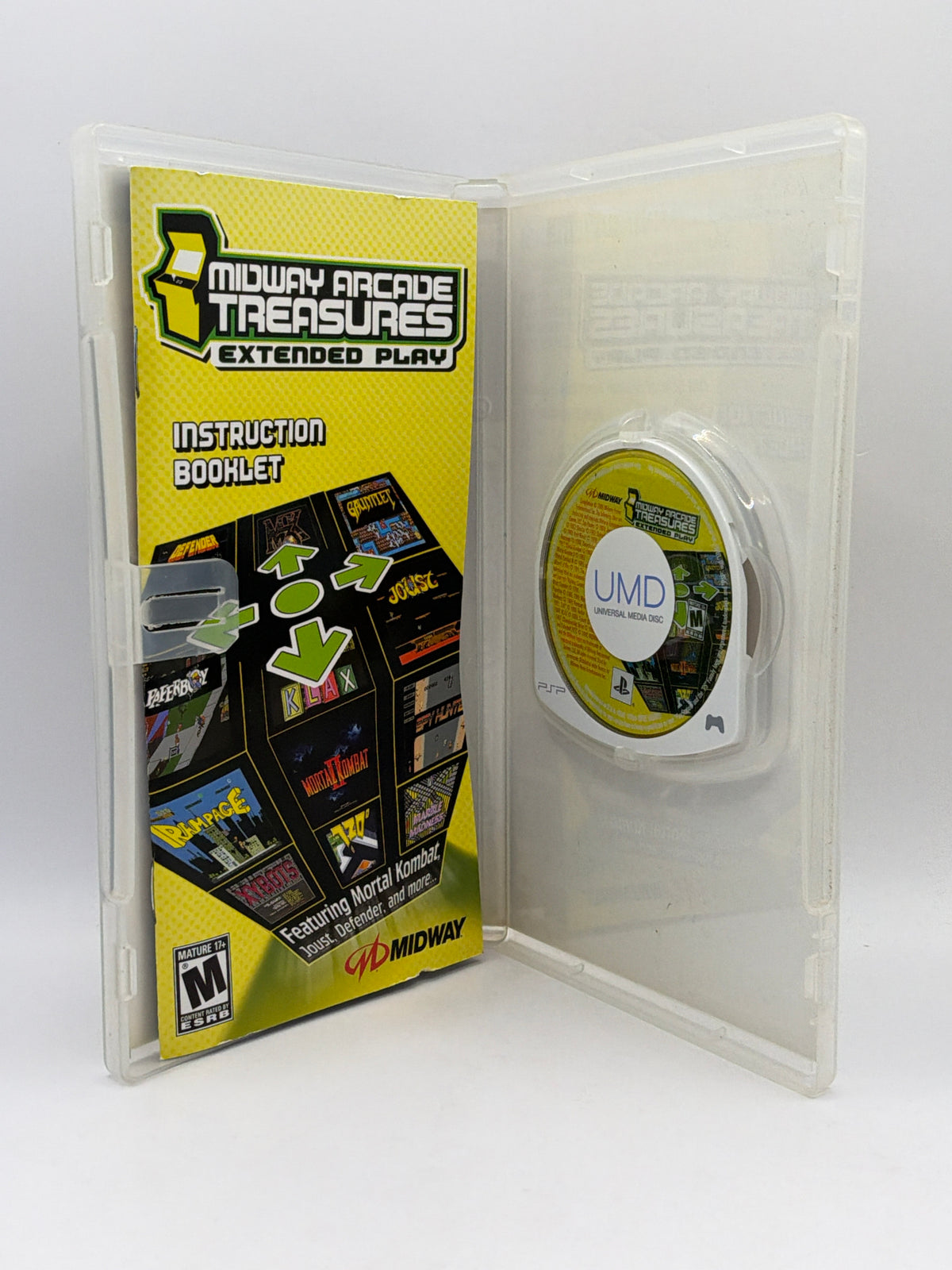Midway Arcade Treasures Extended Play CL01 (CIB) PSP