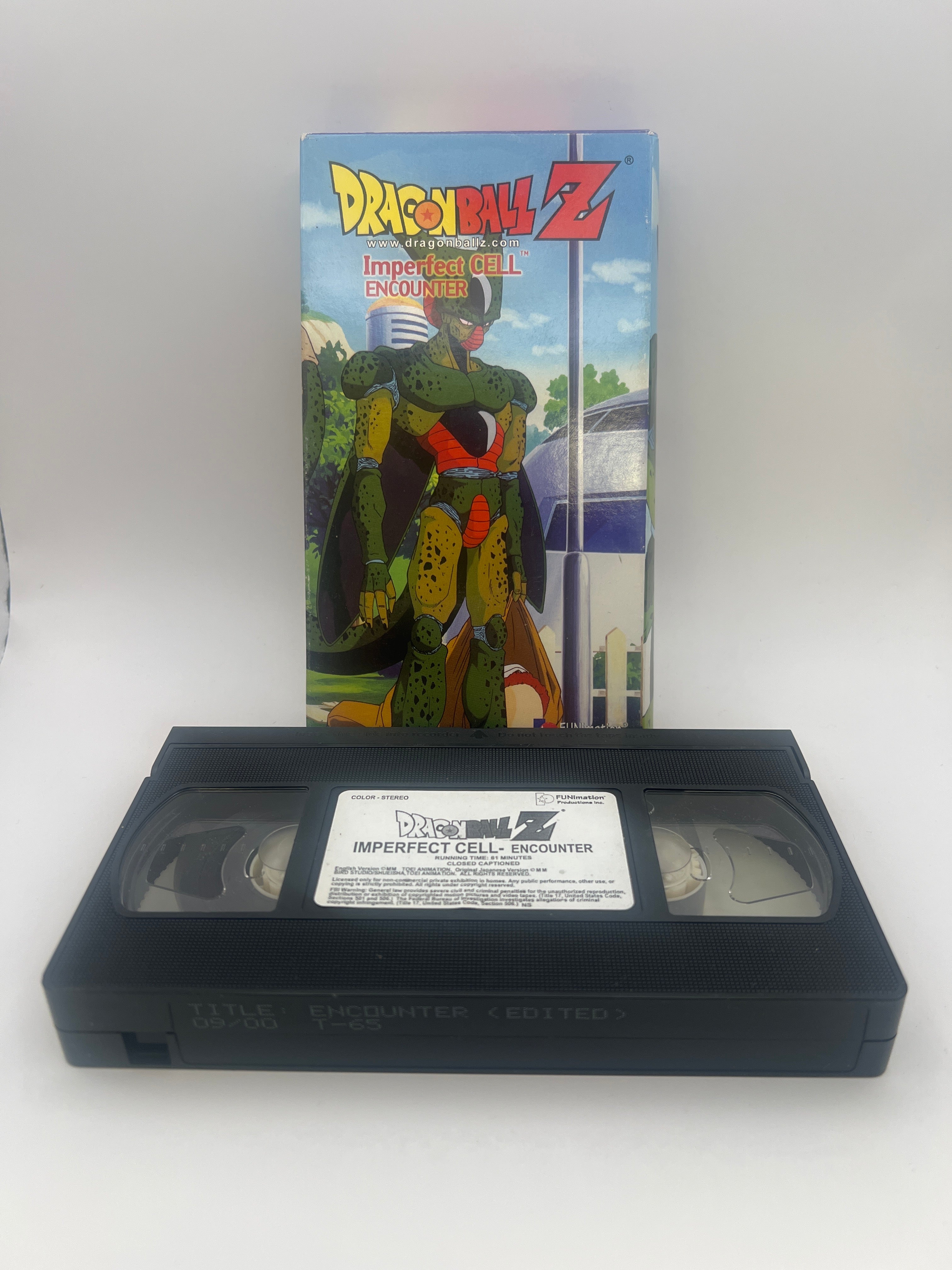 Dragon Ball Z - Imperfect Cell - Encounter (2000) Used VHS