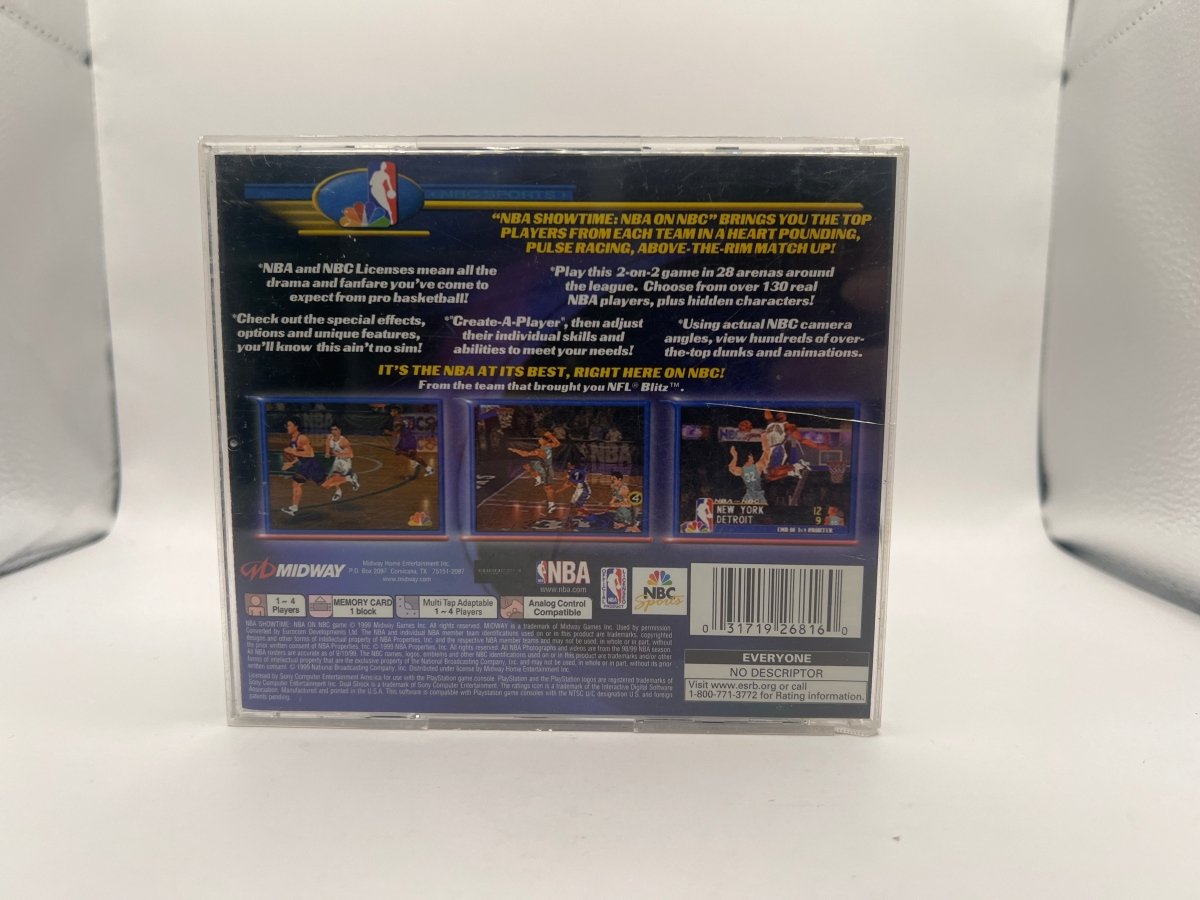 NBA Showtime NBA on NBC CL02 (CIB) Playstation One