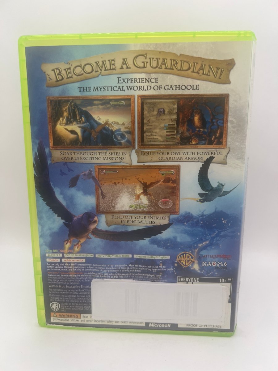 Legend of the Guardians: The Owls of Ga'Hoole CL01 (CIB) Xbox 360