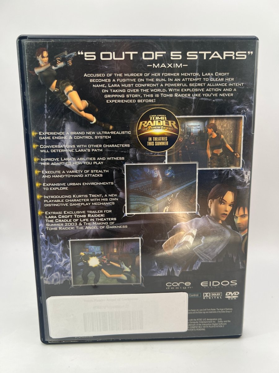 Tomb Raider Angel of Darkness CL01 (CIB) PlayStation 2