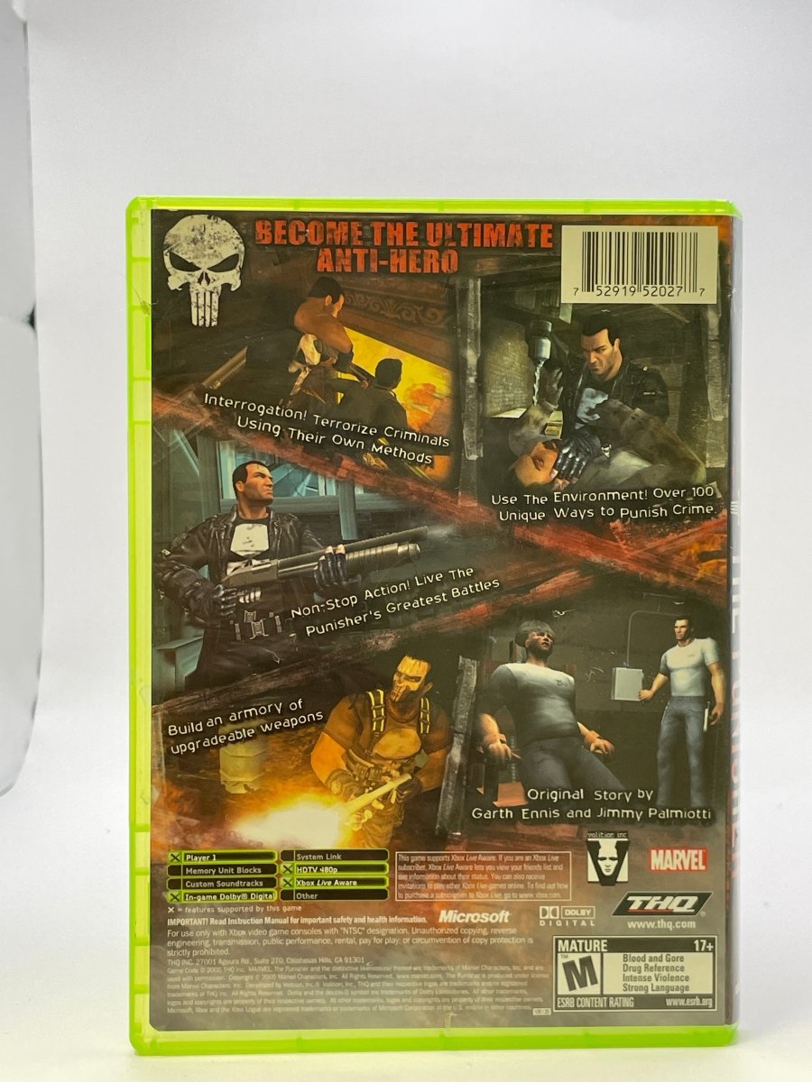 The Punisher CL01 (Missing Manual) Original Xbox