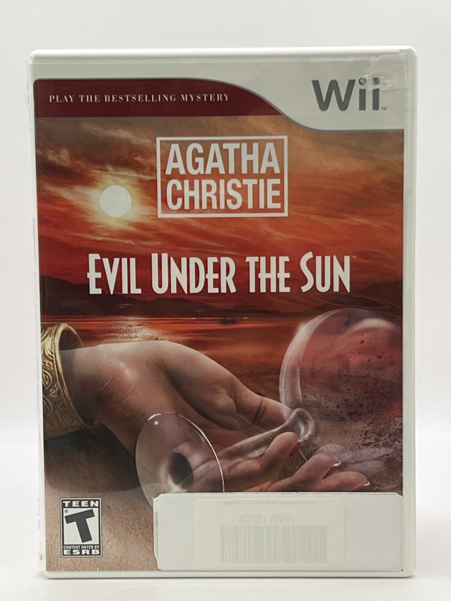 Agatha Christie: Evil Under the Sun CL01 (CIB) Nintendo Wii