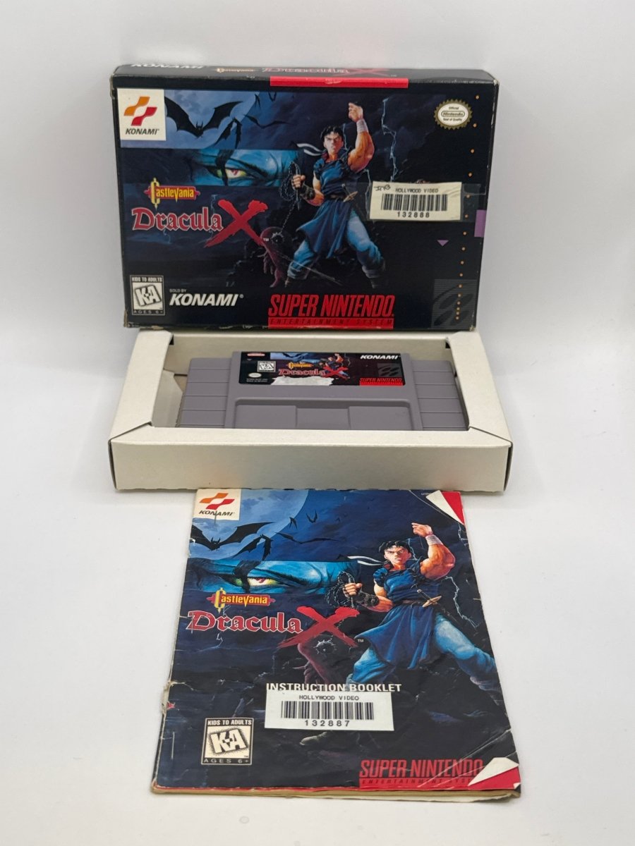 Castlevania Dracula X CL01 (CIB) Super Nintendo
