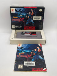 Castlevania Dracula X CL01 (CIB) Super Nintendo