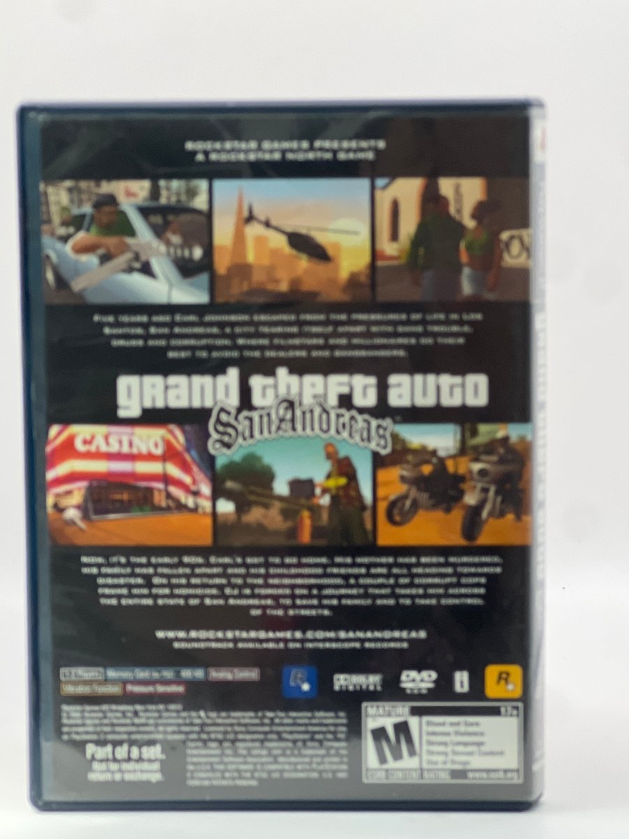 Grand Theft Auto San Andreas CL01 (CIB) PlayStation 2