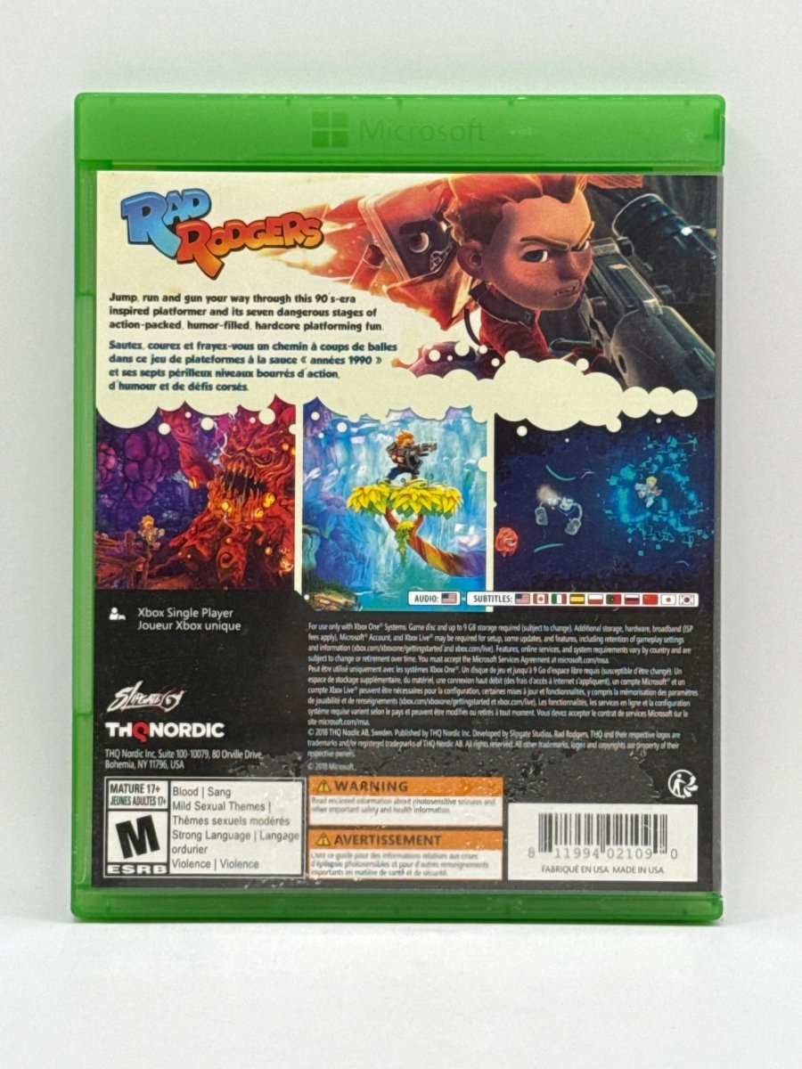 Rad Rodgers CL01 (CIB) Xbox One