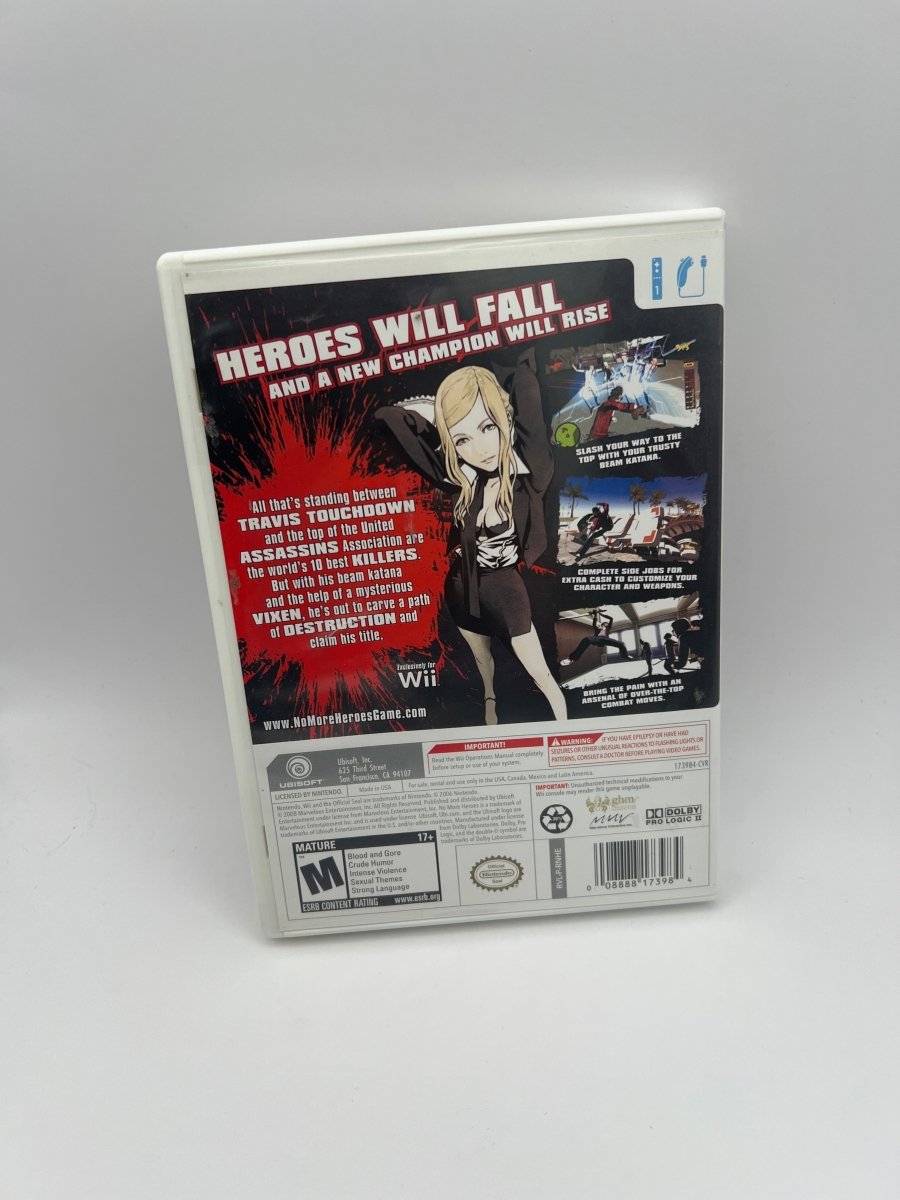 No More Heroes CL01 (CIB) Nintendo Wii
