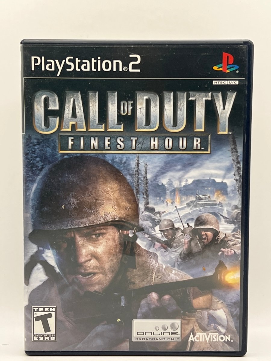 Call of Duty Finest Hour CL05 (CIB) PlayStation 2