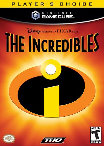The Incredibles (Player's Choice) - Box And Disk Only - Gamecube
