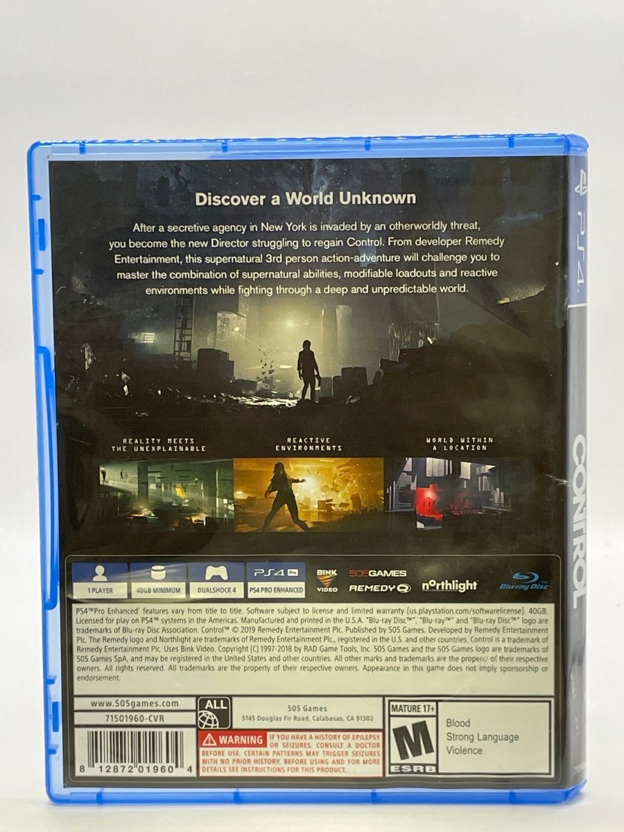 Control CL02 (CIB) PlayStation 4