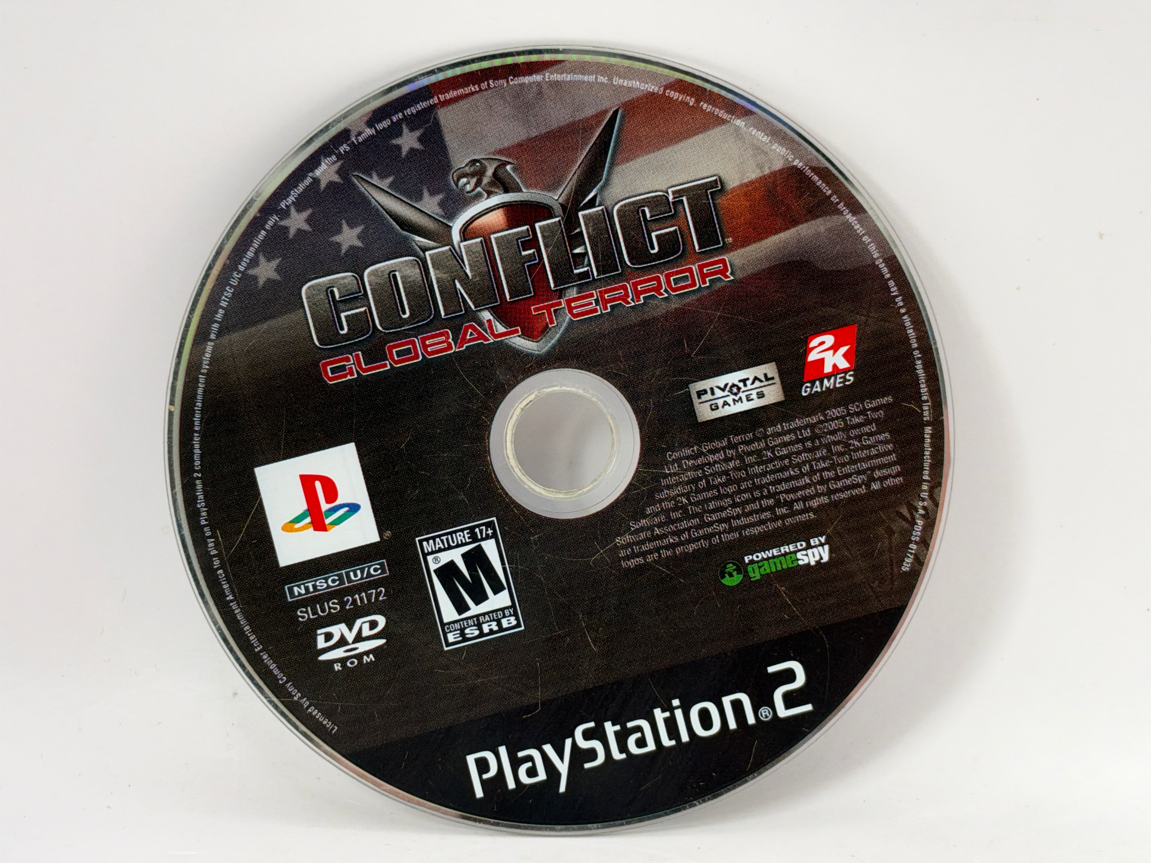 Conflict Global Terror CL01 (Disc Only) PlayStation 2