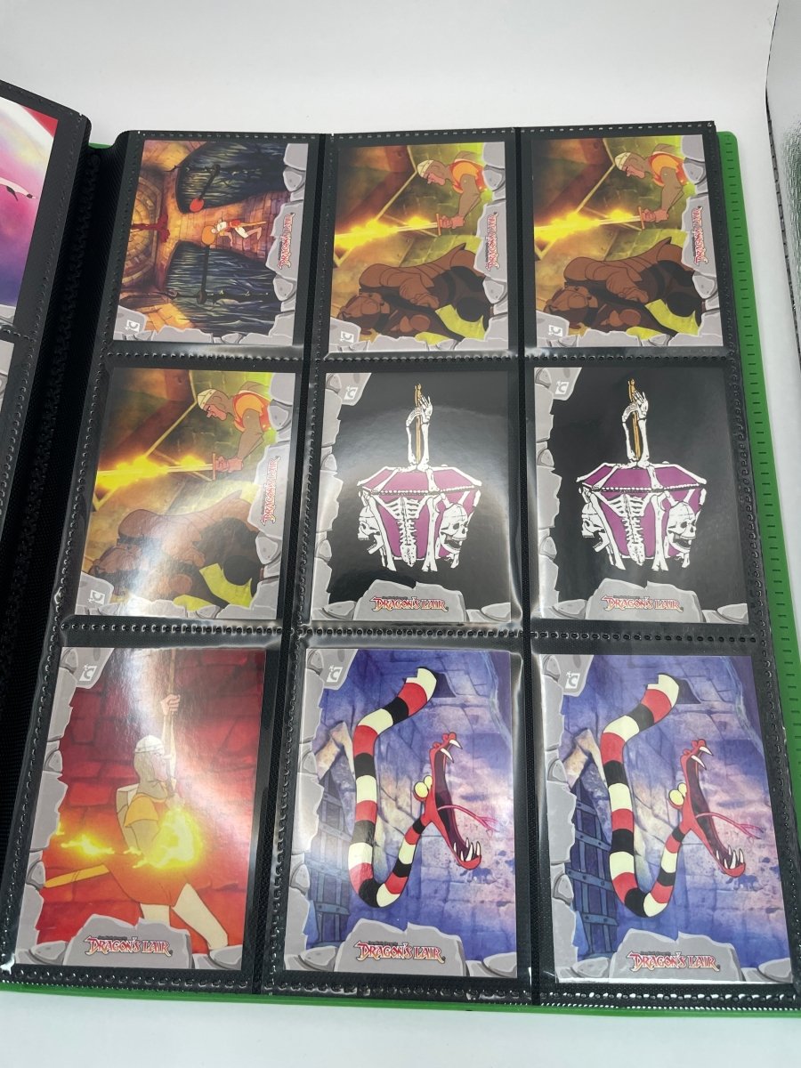 Fleer 1983 & 2024 Cardsmith Dragon's Lair Scratch Off Cards & Stickers Lot