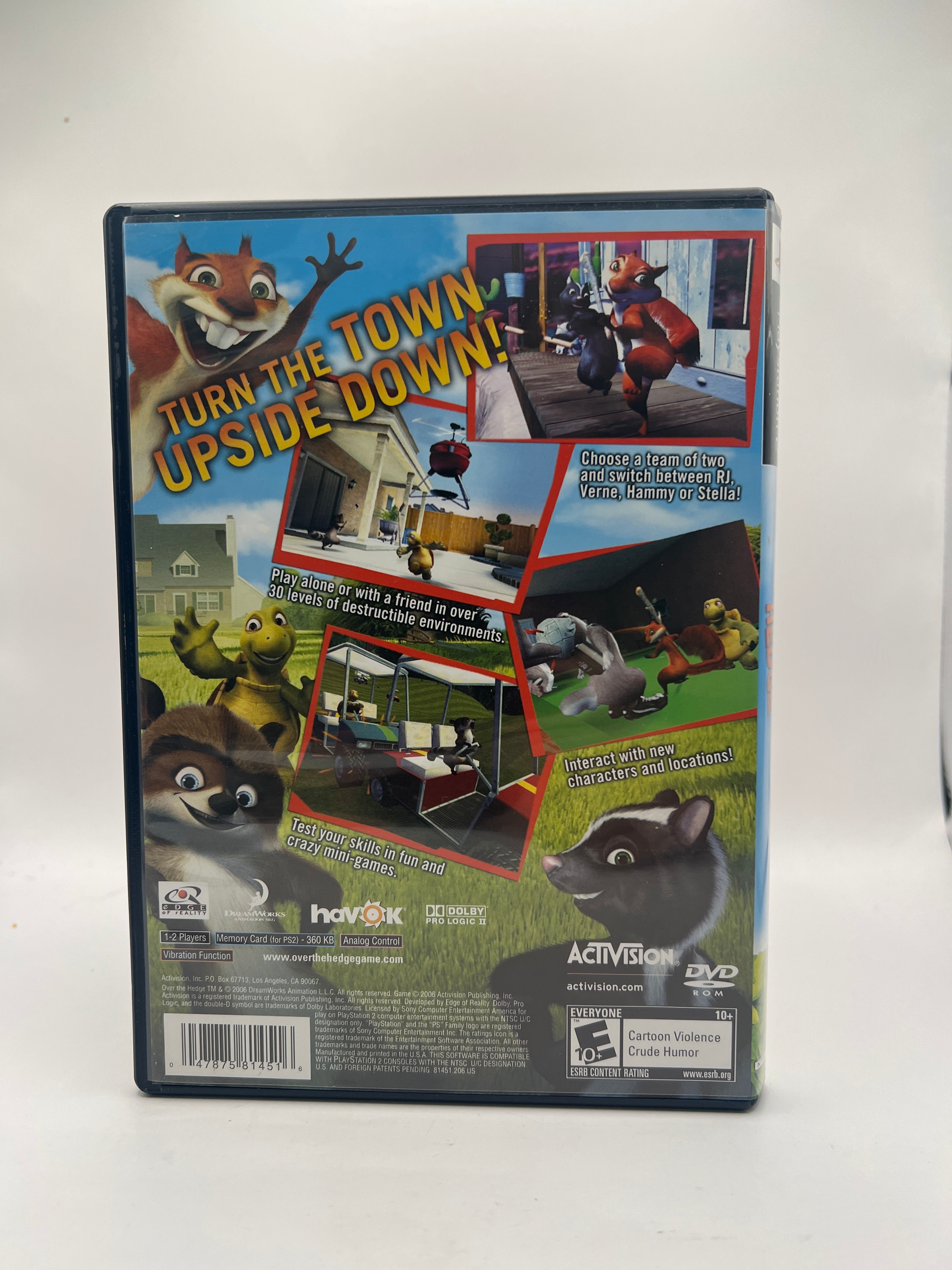 Over the Hedge CL01 (CIB) PlayStation 2